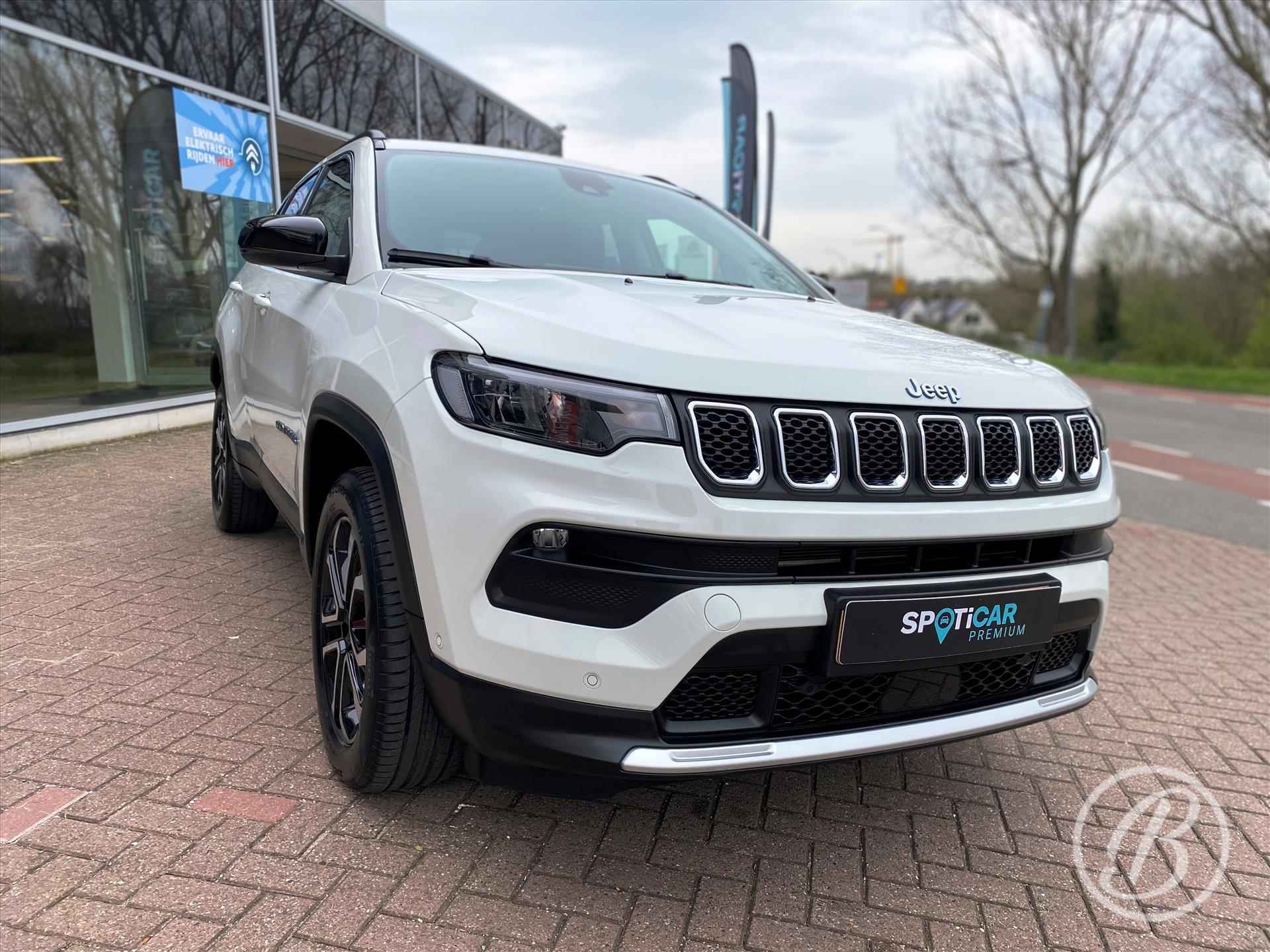 Jeep Compass 1.3T 4XE PHEV 190pk AWD Aut Night Eagle | adaptive cruise control, camera. pdc v&a, mode 2 laadkabel, dab, navigatie via apple carplay of android auto - 33/62