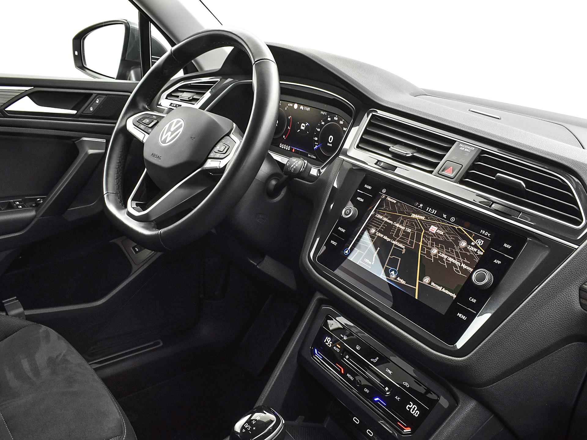 Volkswagen Tiguan Allspace 1.5 Tsi 150pk DSG Elegance 7p. | ACC | Keyless | Elek. Trekhaak | Elek. Achterklep | 7 Pers. | Camera | Park Assist | 18'' Inch | Garantie t/m 27-06-2026 of 100.000km - 9/29