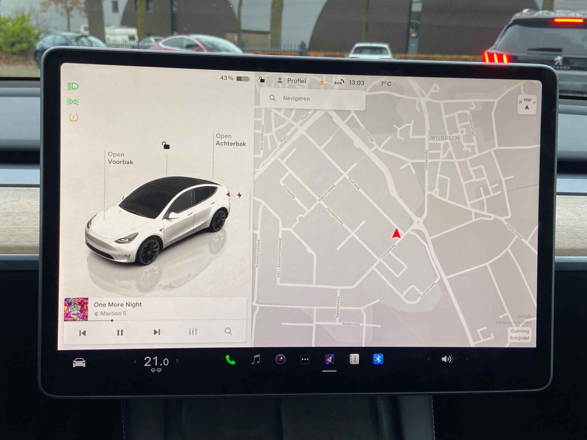 Tesla Model Y Long Range AWD 75 kWh | AUTOPILOT | PANO | LEDER | TESLA GARANTIE T/M 9-2026 - 21/28