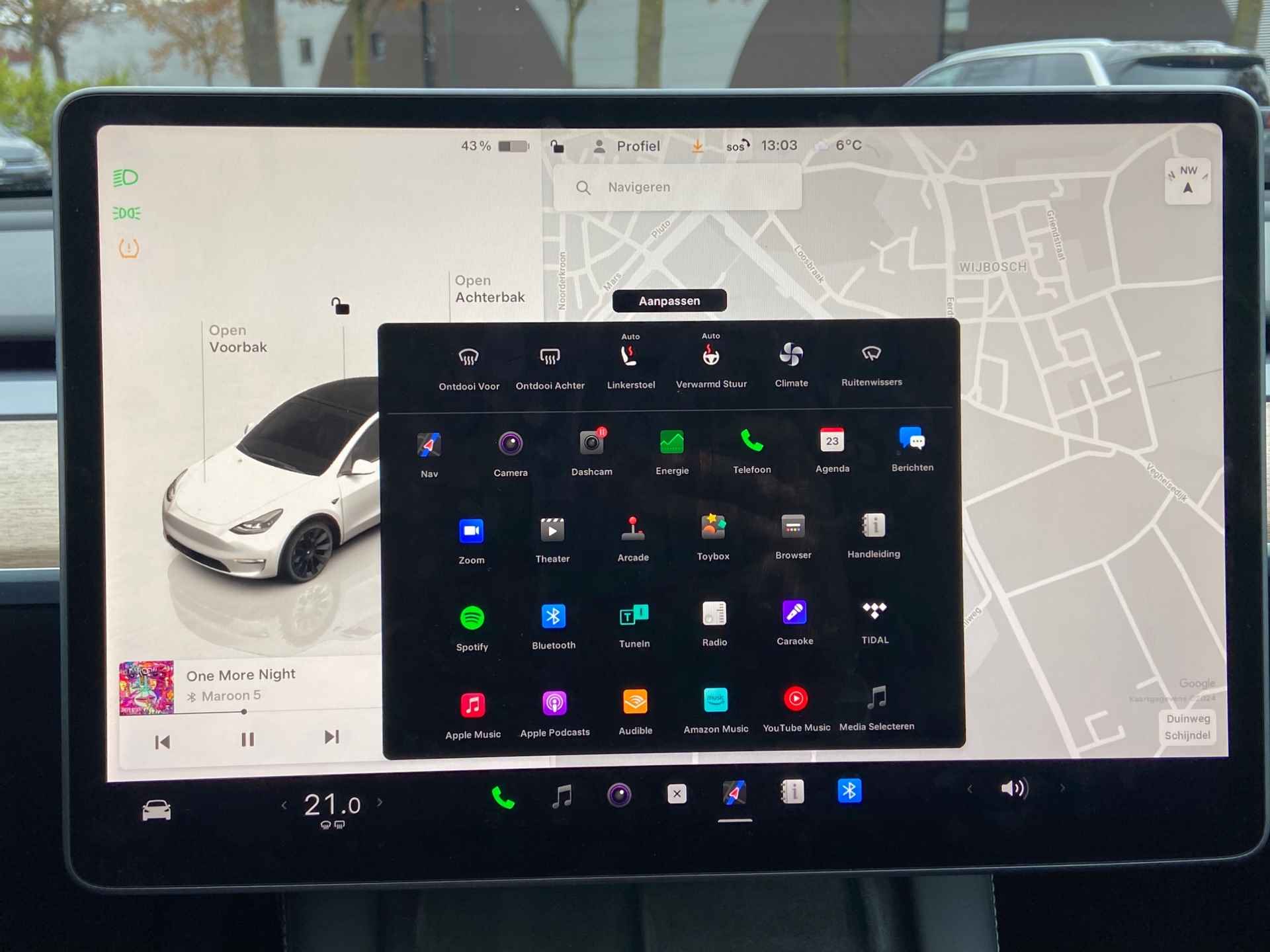 Tesla Model Y Long Range AWD 75 kWh | AUTOPILOT | PANO | LEDER | TESLA GARANTIE T/M 9-2026 - 22/28