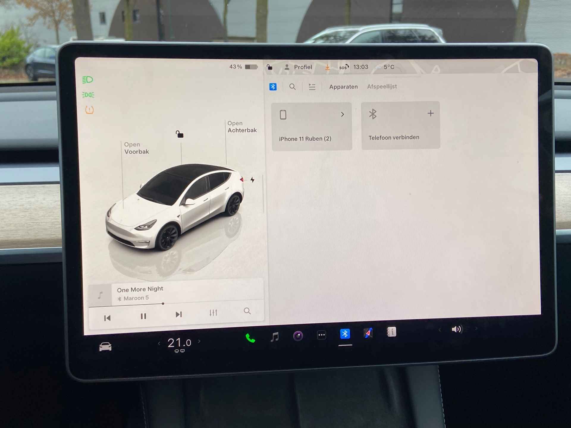 Tesla Model Y Long Range AWD 75 kWh | AUTOPILOT | PANO | LEDER | TESLA GARANTIE T/M 9-2026 - 24/28