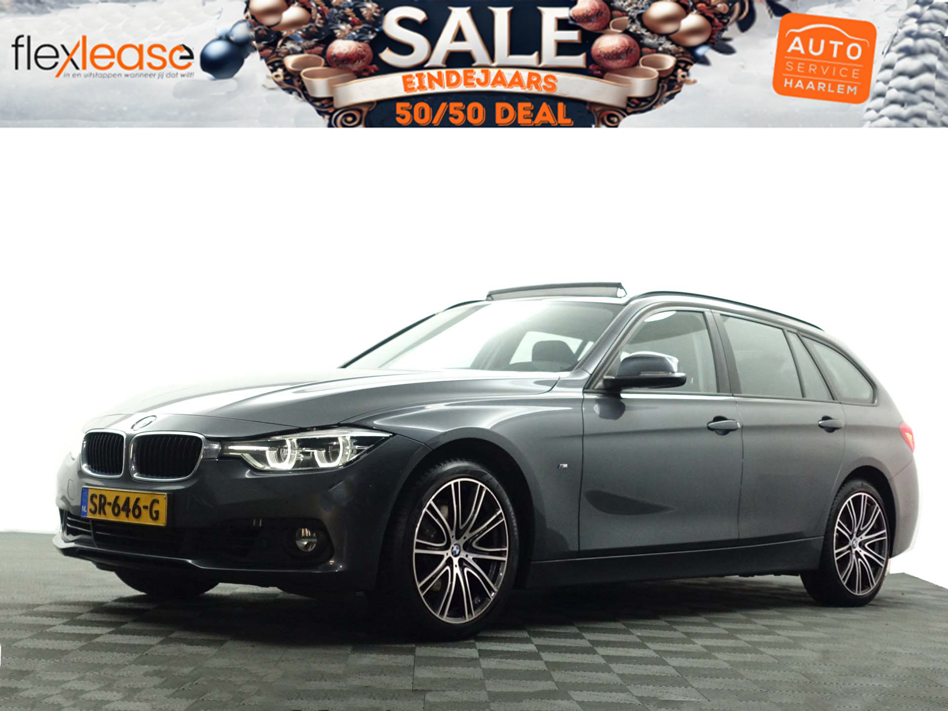 BMW 3 Serie Touring 318i M Sport High Exe Aut- Panodak, Sport Interieur, Head Up, Xenon Led, Park Assist, Standkachel