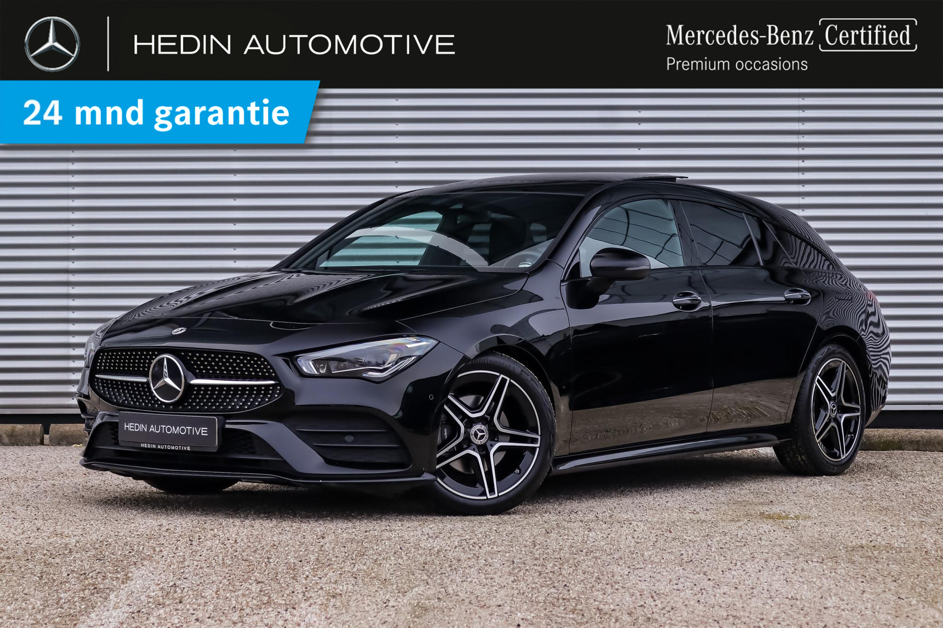 Mercedes-Benz CLA CLA 180 Shooting Brake Automaat AMG Line | Premium Plus Pakket | Nightpakket | Panoramadak | Sfeerverlichting | Stoelverwarming | Keyless-Go | Zitcomfortpakket