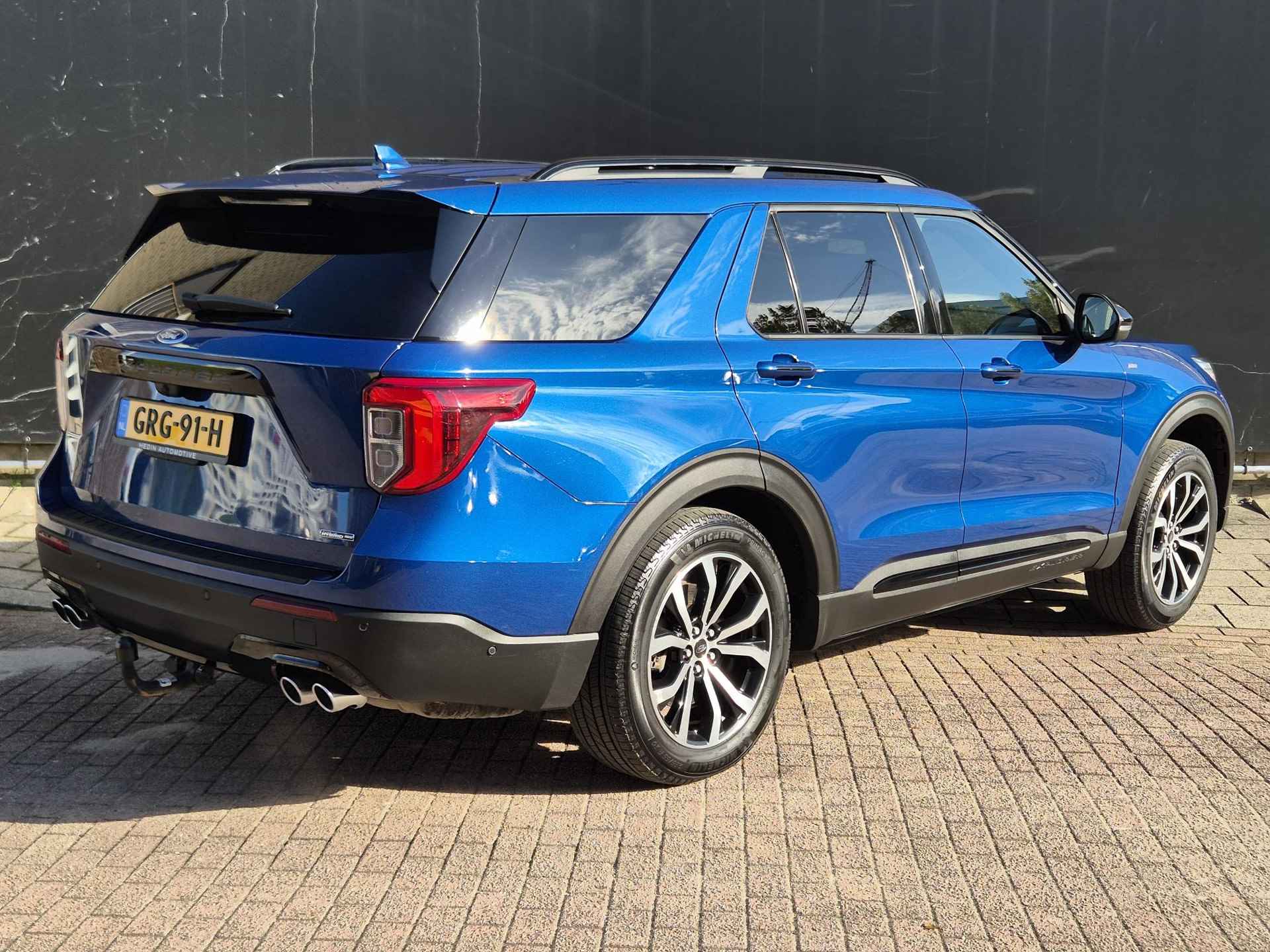 Ford Explorer 3.0 V6 EcoBoost PHEV ST-Line | Trekhaak | Panorama Dak | Adaptief Cruise Control | 360° Camera | Stoel + Stuurverwarming | Dealer Onderhouden | - 5/47