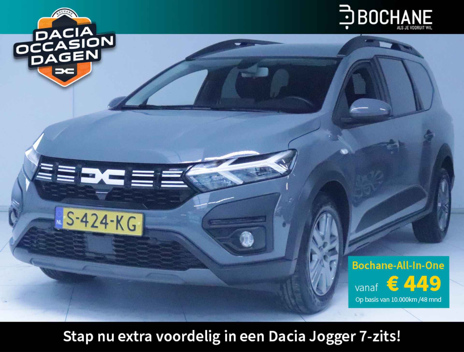 Dacia Jogger 1.0 TCe 110 Expression 7p. Airco/Navi/Camera - 1/23