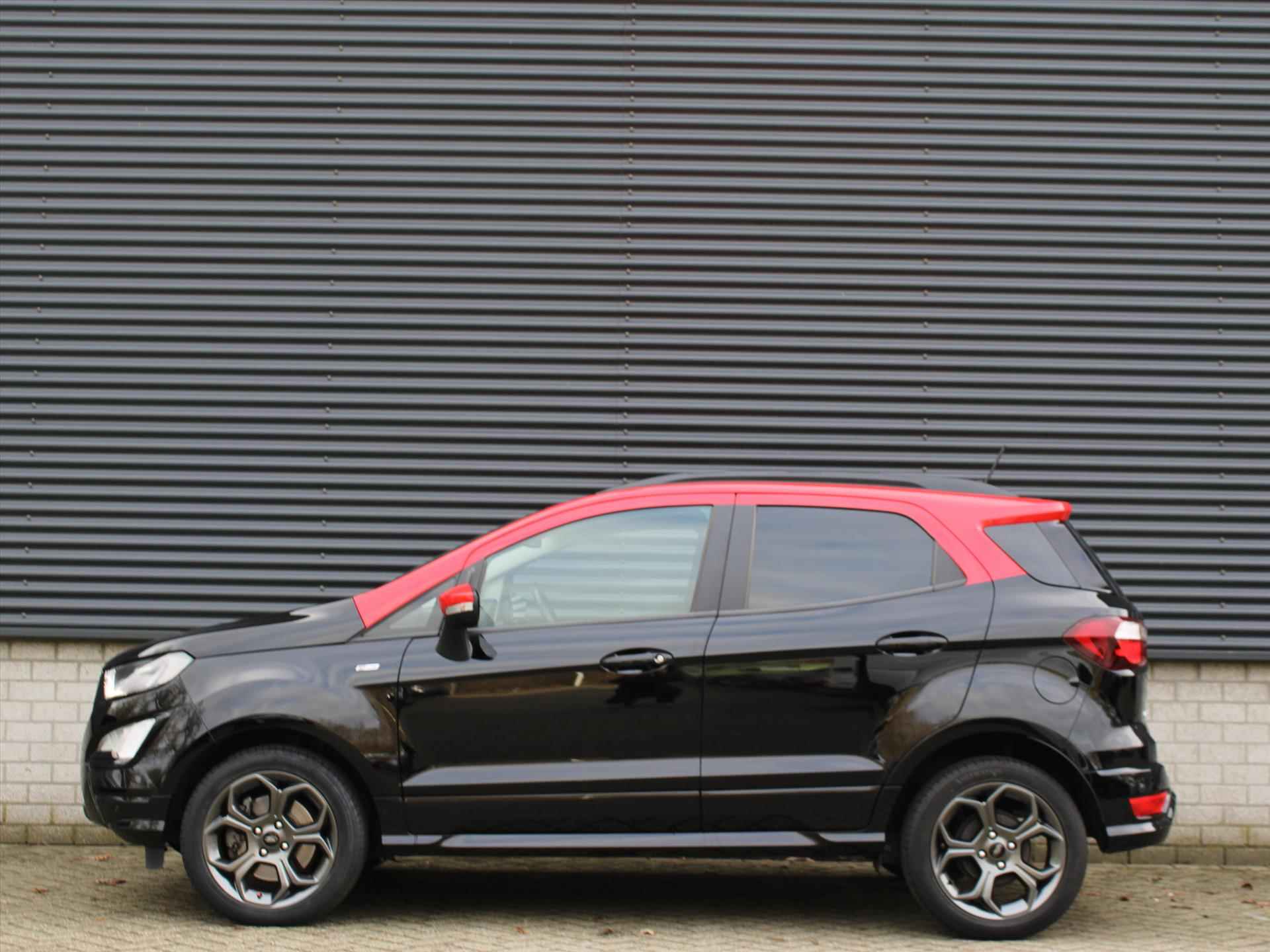 FORD Ecosport 1.0 EcoBoost 125pk ST-Line Black | Cruise Control | Parkeersensoren Achter | Navi - 8/37