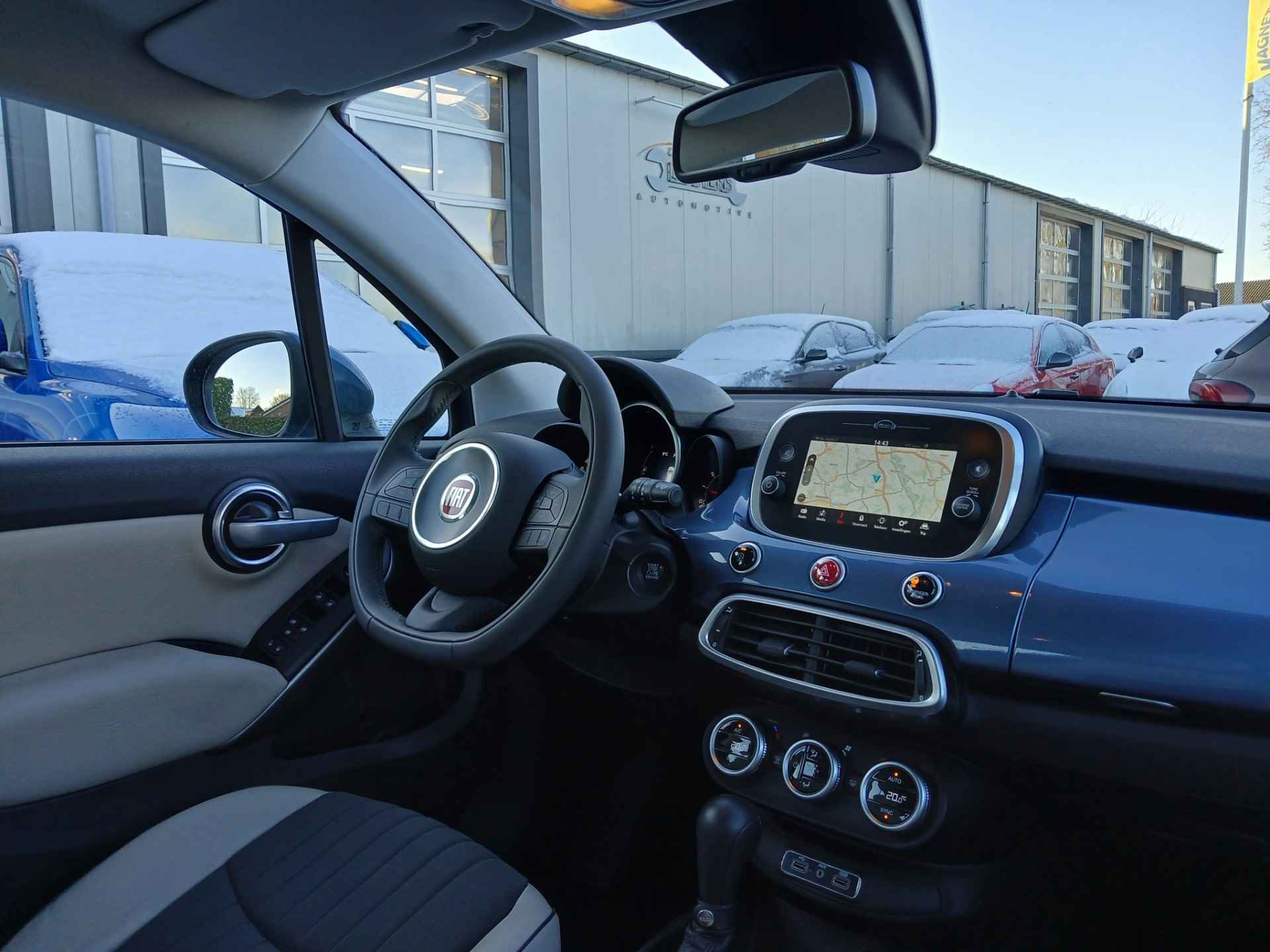 Fiat 500 X 1.4 Turbo MultiAir Lounge - Automaat - Navigatie - 10/16