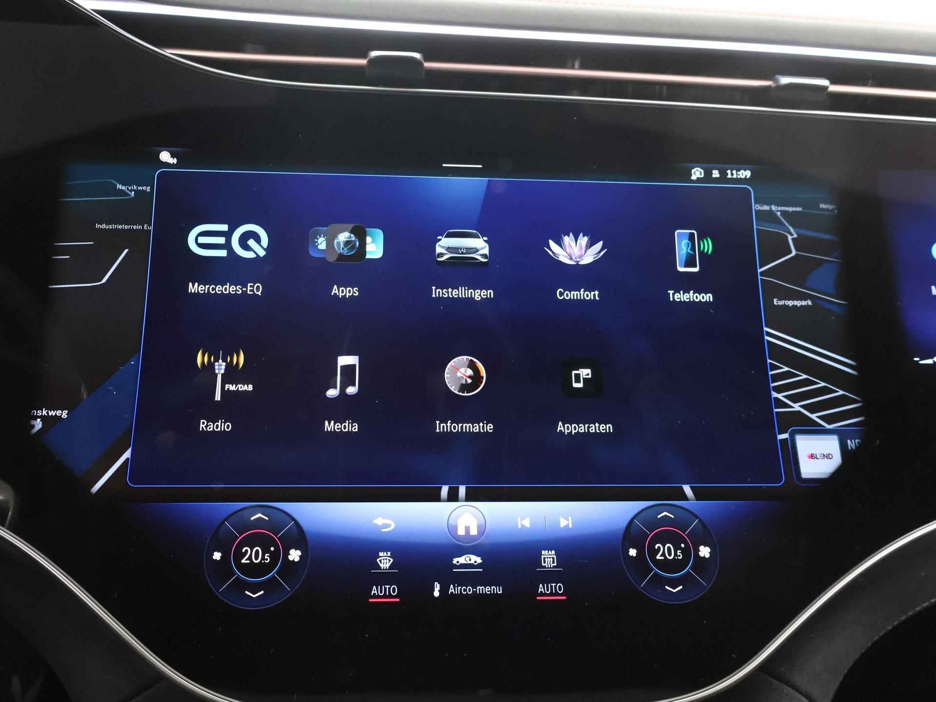 Mercedes-Benz EQS 450+ AMG Line 108 kWh | Advanced Plus pakket | Parkeerpakket met 360°-camera | DIGITAL LIGHT | Hyperscreen | Apple CarPlay | Burmester Surround Sound systeem - 31/57