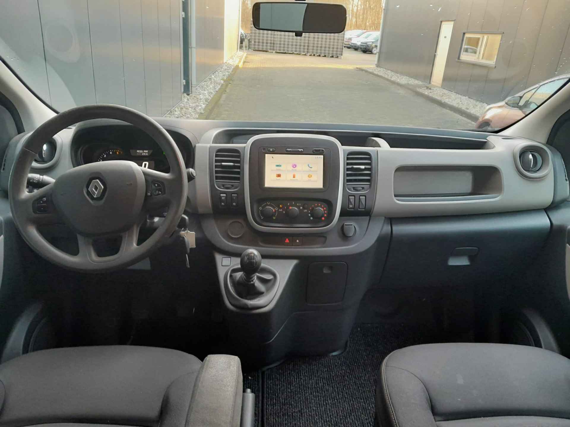 Renault Trafic DUBBEL CABINE MARGE 125pk 1.6 dCi T29 L2H1 DC|Airco|Cruise|Side-Bars GEEN BTW - 10/20