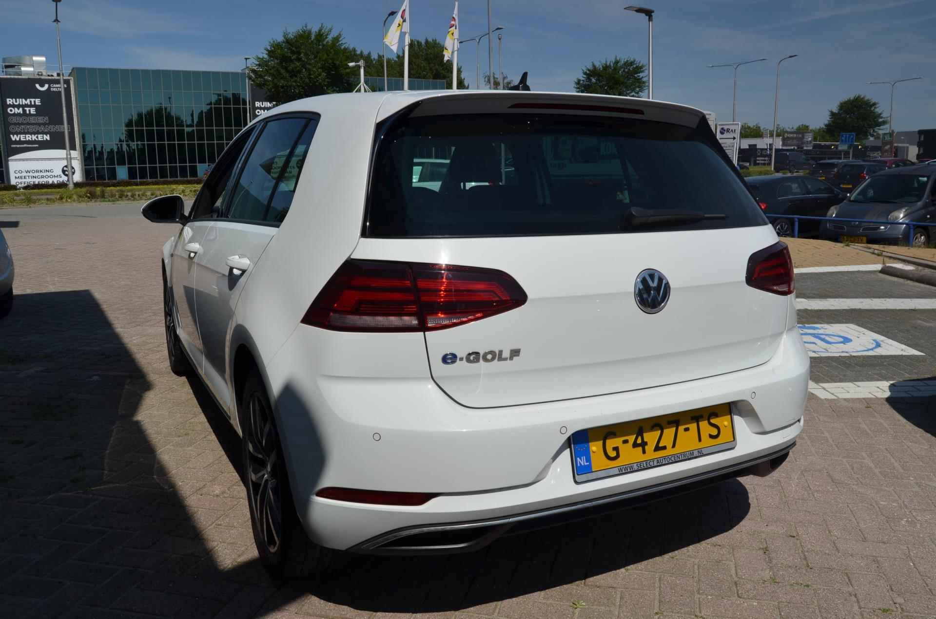 Volkswagen E-Golf E-DITION|SUBSIDIE MOGELIJK|WARMTEPOMP|VIRTUAL|17"|STOELVERW.|LED|CARPLAY|NAVI|CRUISE|1E EIGNR| - 7/28