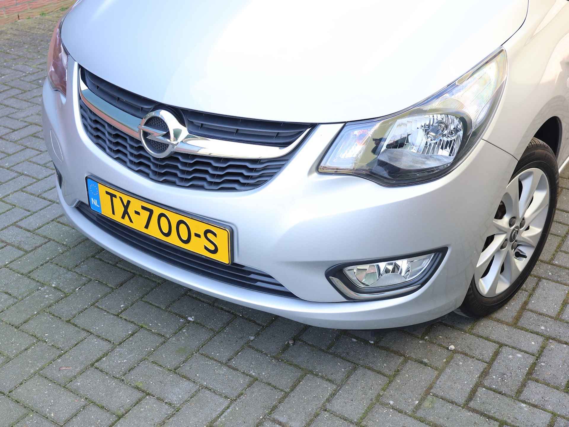 Opel KARL 1.0 ecoFLEX Innovation Automaat, Parkeersensoren achter, Clima, Blue tooth, Cruise control, Volledig dealer onderhouden, Isofix, Half lederen bekleding - 4/43