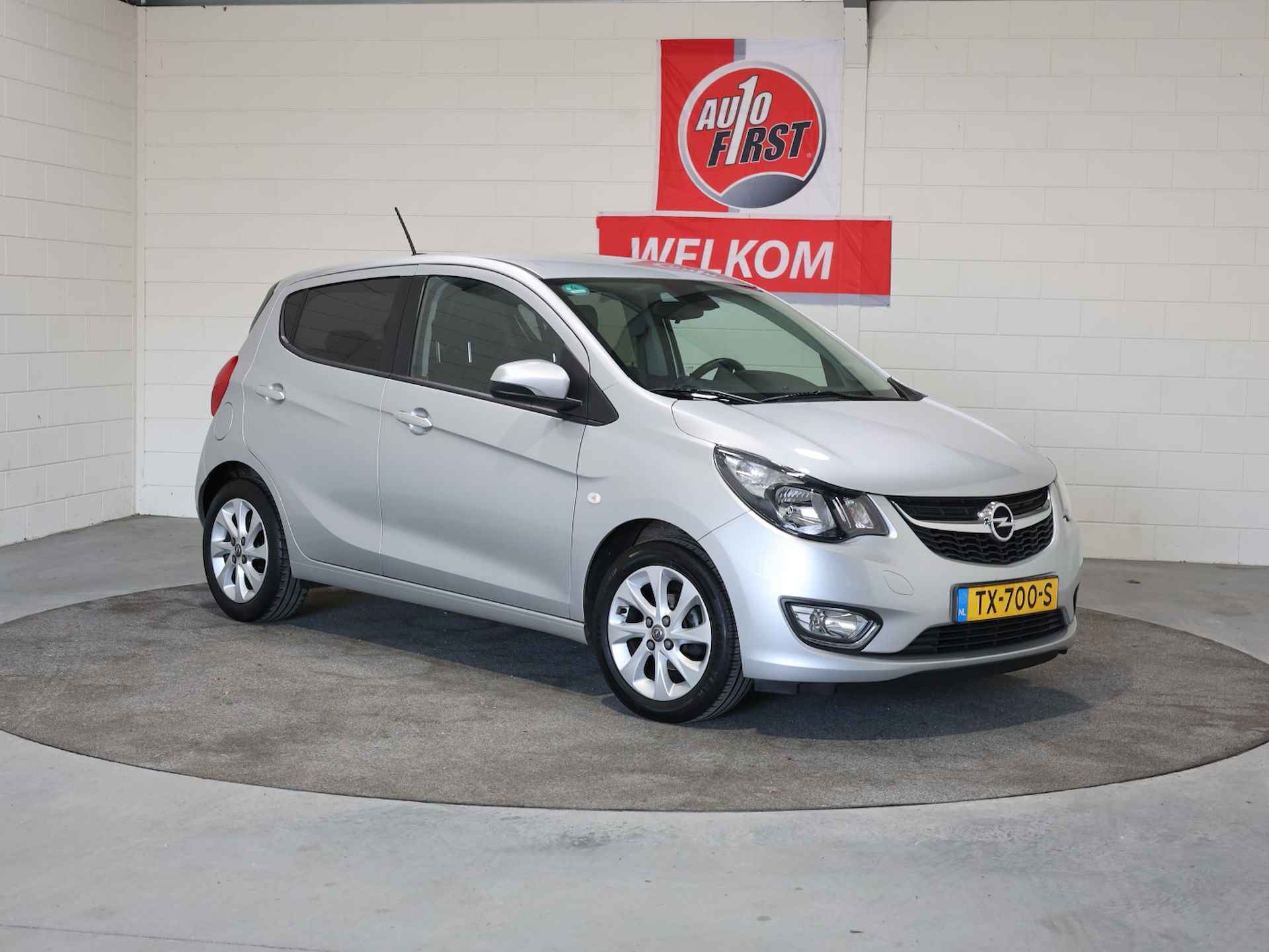 Opel KARL 1.0 ecoFLEX Innovation Automaat, Parkeersensoren achter, Clima, Blue tooth, Cruise control, Volledig dealer onderhouden, Isofix, Half lederen bekleding - 5/43