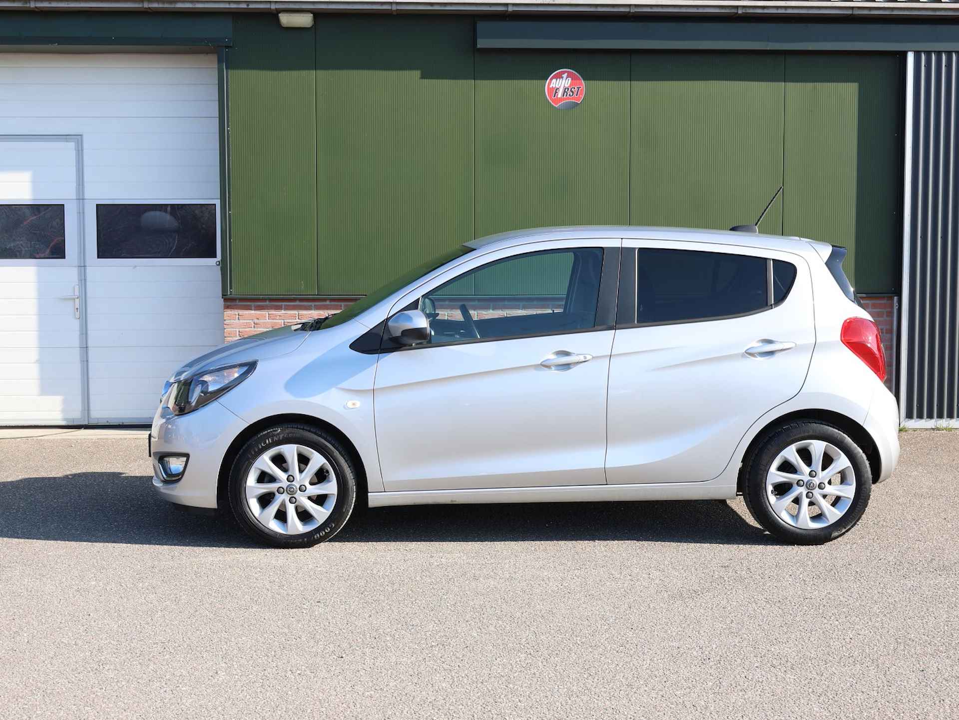 Opel KARL 1.0 ecoFLEX Innovation Automaat, Parkeersensoren achter, Clima, Blue tooth, Cruise control, Volledig dealer onderhouden, Isofix, Half lederen bekleding - 6/43