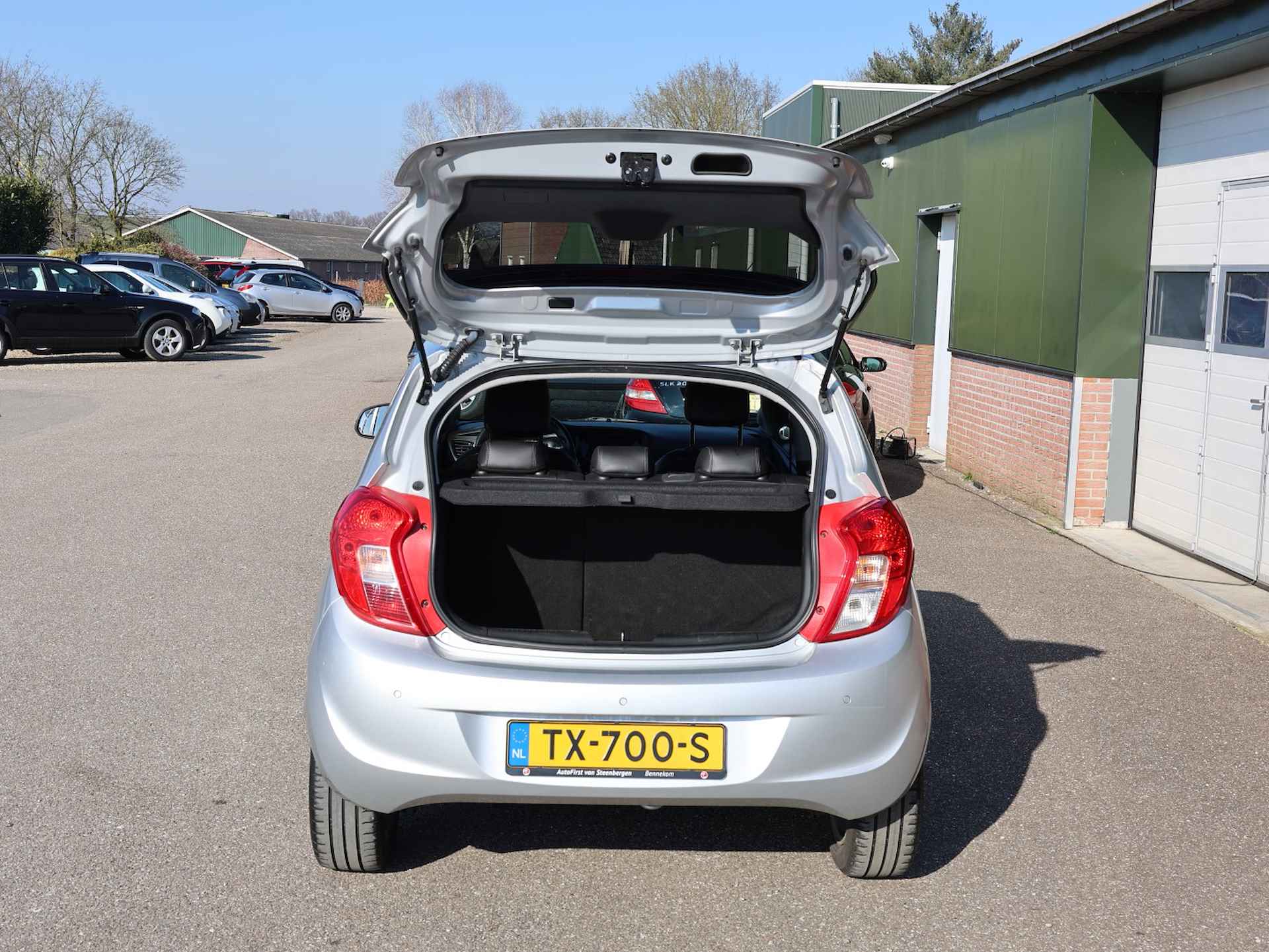 Opel KARL 1.0 ecoFLEX Innovation Automaat, Parkeersensoren achter, Clima, Blue tooth, Cruise control, Volledig dealer onderhouden, Isofix, Half lederen bekleding - 9/43