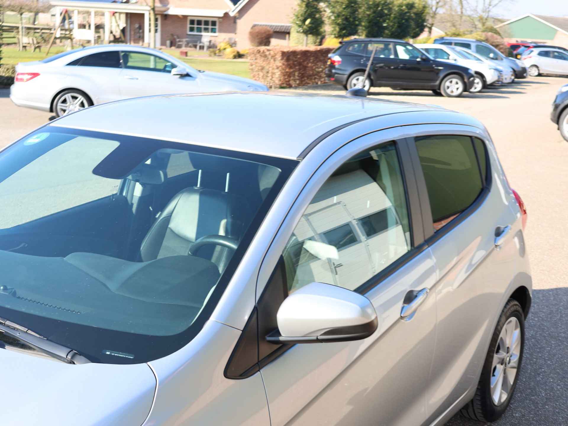 Opel KARL 1.0 ecoFLEX Innovation Automaat, Parkeersensoren achter, Clima, Blue tooth, Cruise control, Volledig dealer onderhouden, Isofix, Half lederen bekleding - 36/43