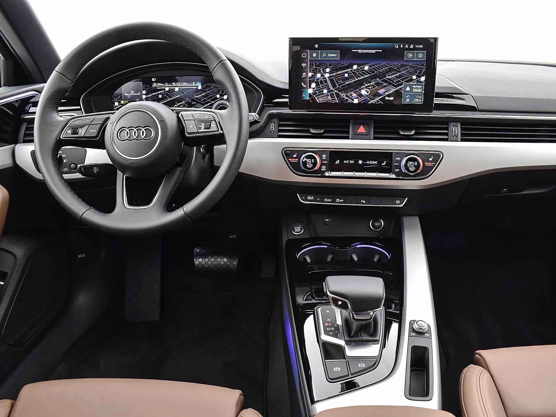 Audi A4 Avant Advanced edition 35 TFSI 110 kW / 150 pk Avant  · MEGA Sale · Stoelverwarming · Parkeerhulp plus · Audi sound system - 33/39