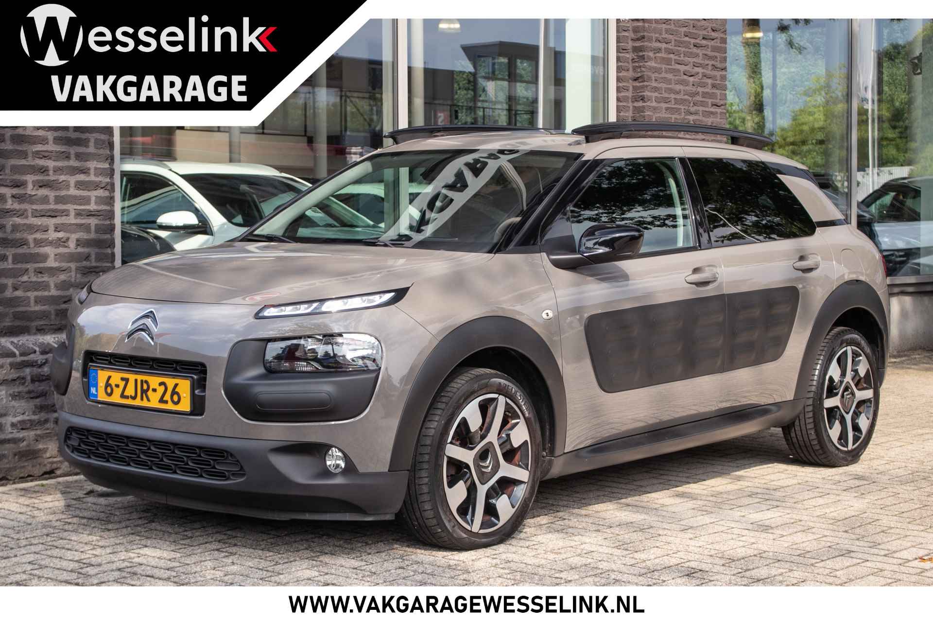 Citroën C4 Cactus 1.2 PureTech Shine - All-in rijklrprs | Navi | Trekhaak | Panodak | Camera - 1/34