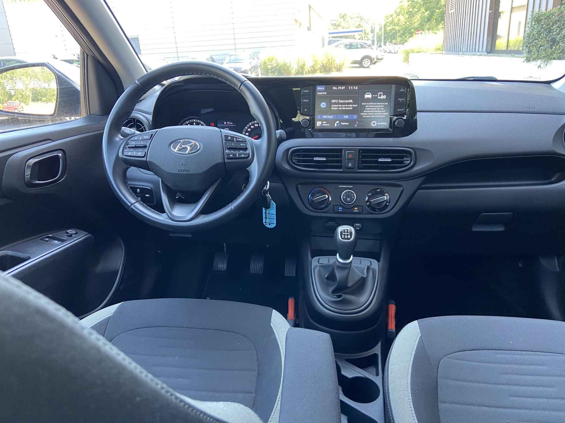 Hyundai i10 1.0 Comfort APPLE CARPLAY & ANDROID AUTO | VERMOEIDHEIDSHERKENNING | - 13/37