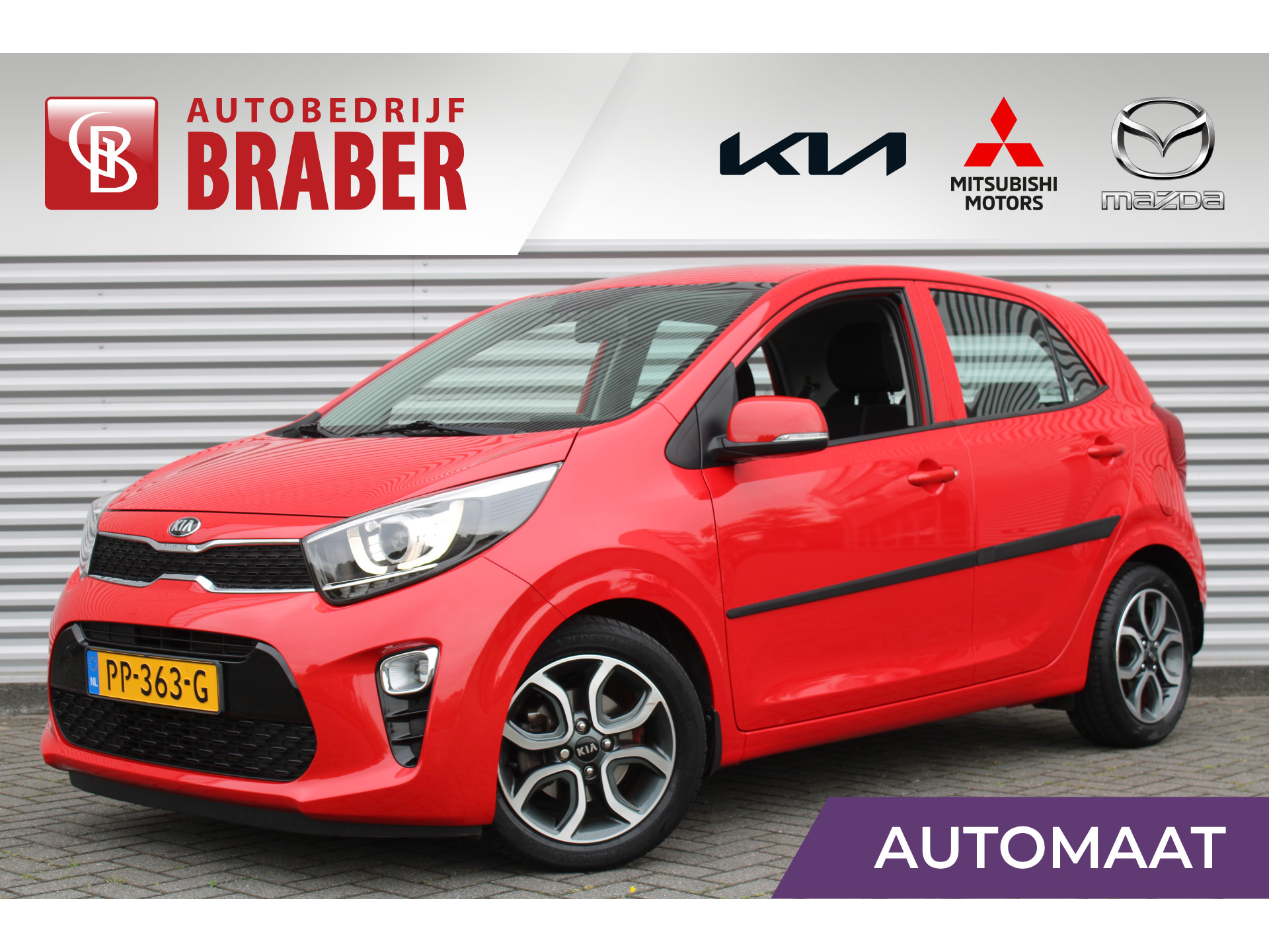 Kia Picanto 1.2 CVVT First Edition | Automaat | Navi | Airco | Cruise | Camera | 15" LM | 1e eigenaar |