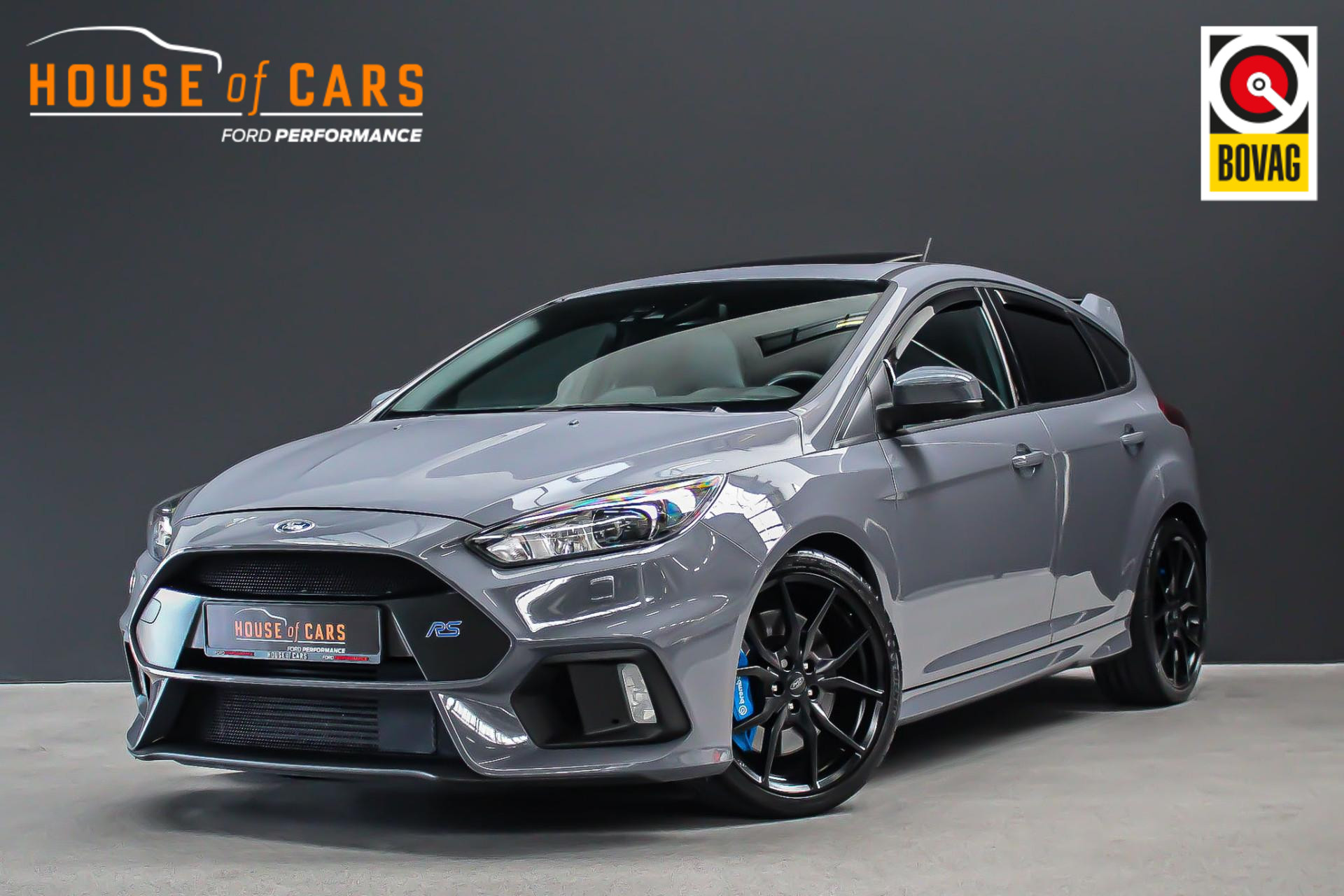 Ford Focus 2.3 350pk RS |schaalstoelen|schuifdak|Sony|camera en parkeersensoren|cruise control|19" gesmeden wielen|