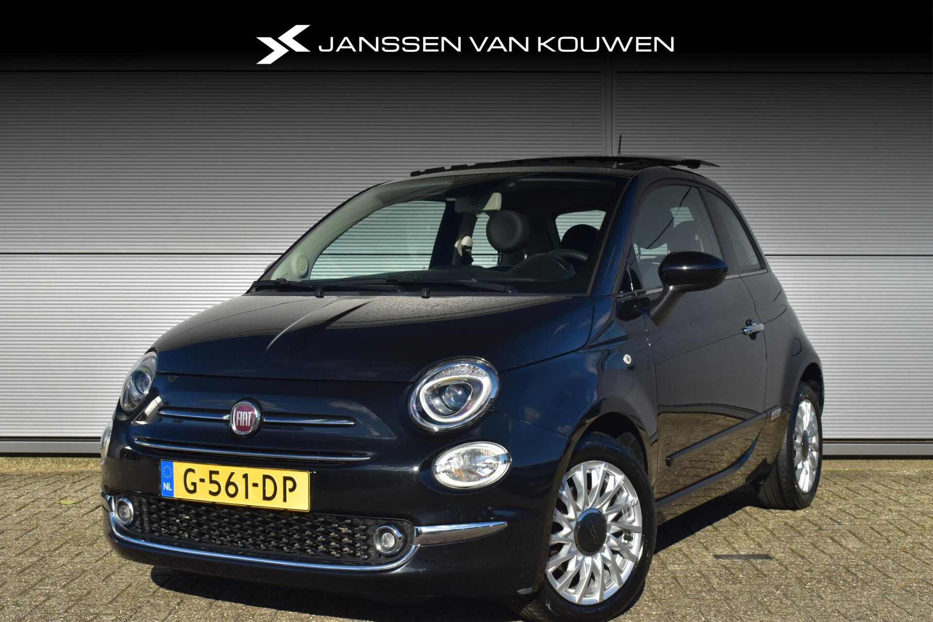 Fiat 500 0.9 TwinAir Turbo Lounge Navigatie Airco Panoramadak