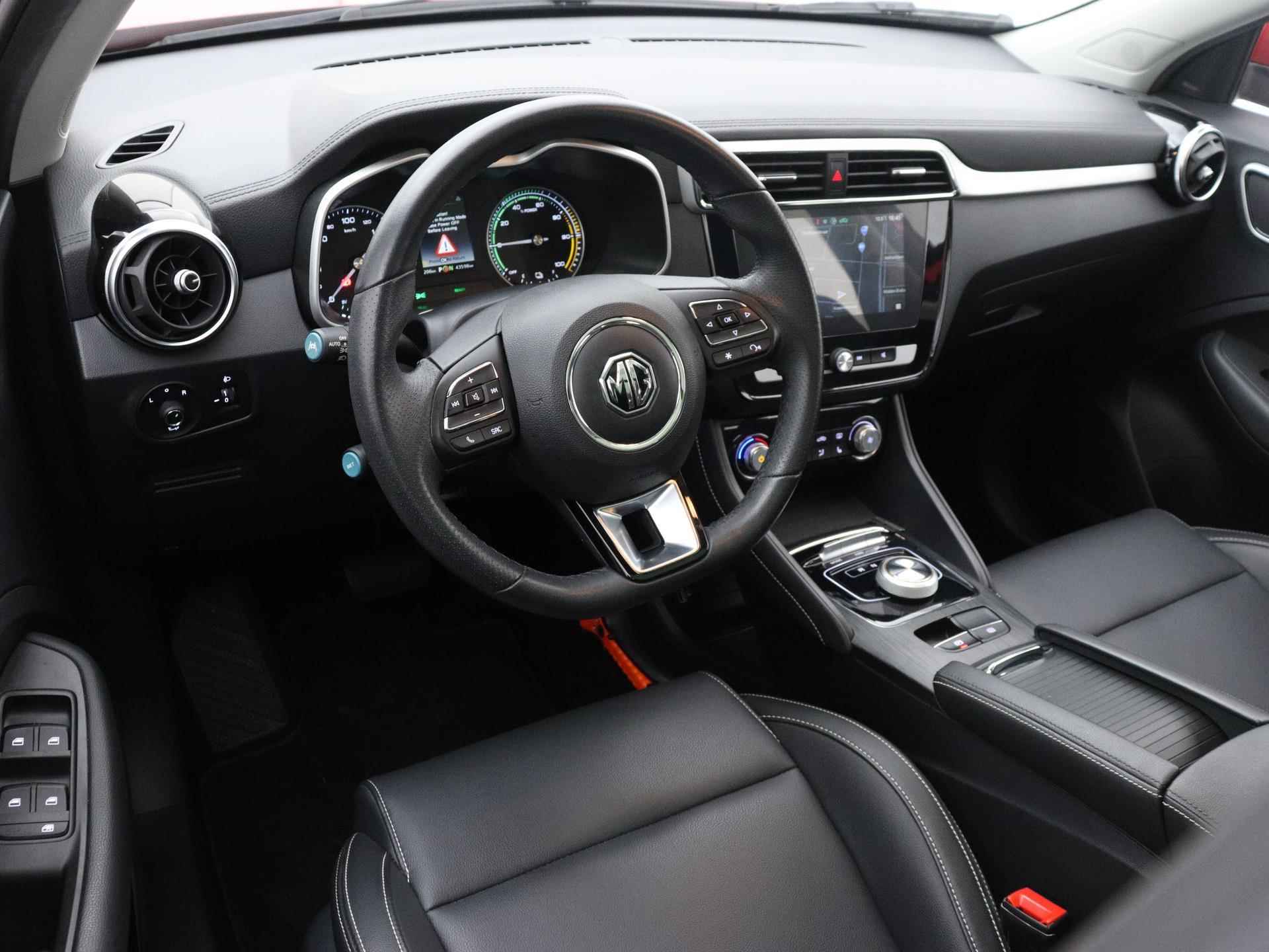 MG ZS EV Luxury 45 kWh | WLTP 263 KM | Panorama/ Schuif-Kanteldak | DAB | Navigatie | Adapt. Cruise Control | LMV | Airco | Stoel Verwarming Voor  | - 3/20