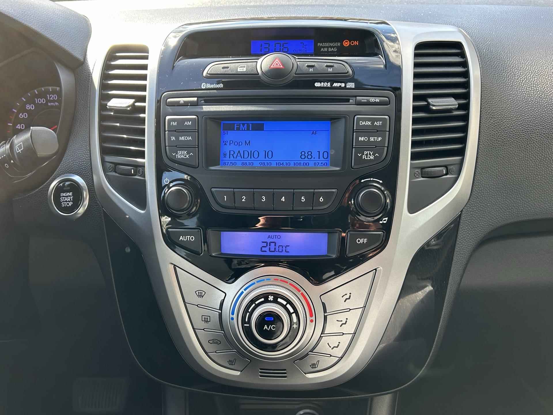 Hyundai Ix20 1.6i i-Vision Automaat Clima Park.Sens Bluetooth Stoelverwarming LM -Velgen Trekhaak Volledig Dealeronderhouden! - 13/33