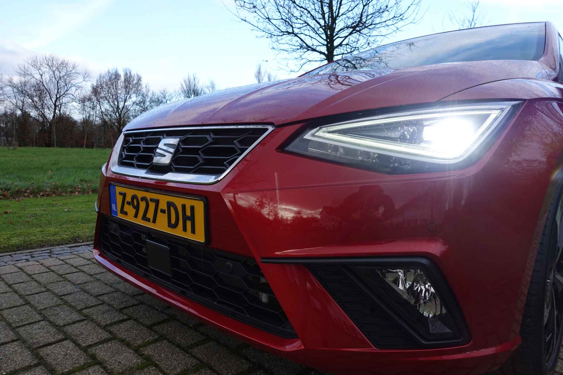 SEAT Ibiza 1.0 EcoTSI FR Business Connect Automaat Led Stoelverwarming Camera Travel assist Lane assist - 17/56