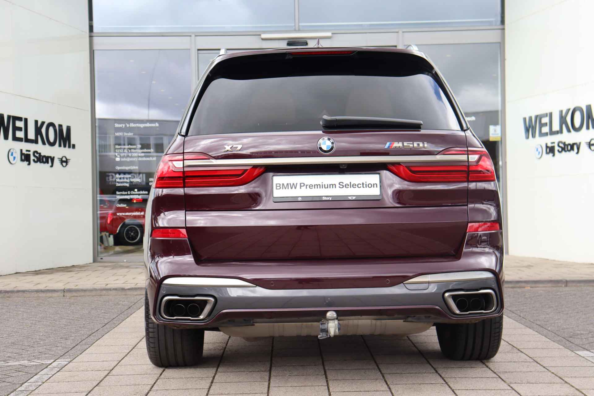 BMW X7 M50i High Executive Automaat / 7 zitplaatsen / Trekhaak / Laserlight / Parking Assistant Plus / Soft Close / Active Steering / Gesture Control / Comfortstoelen / Live Cockpit Professional - 12/37