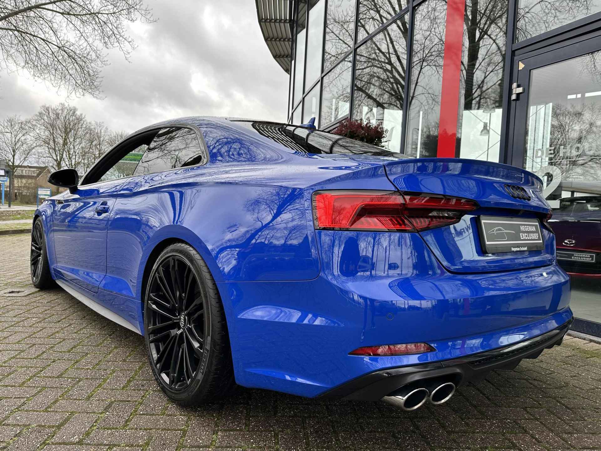 Audi S5 Coupé 3.0 TFSI quattro Pro Line Plus | Camera | Adapt. Cruise | NOGARO BLUE | Virtual Dash | RS Zetels | B&O - 5/47