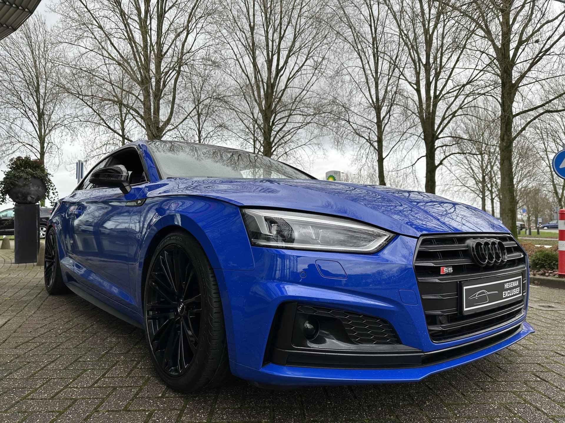 Audi S5 Coupé 3.0 TFSI quattro Pro Line Plus | Camera | Adapt. Cruise | NOGARO BLUE | Virtual Dash | RS Zetels | B&O - 10/47