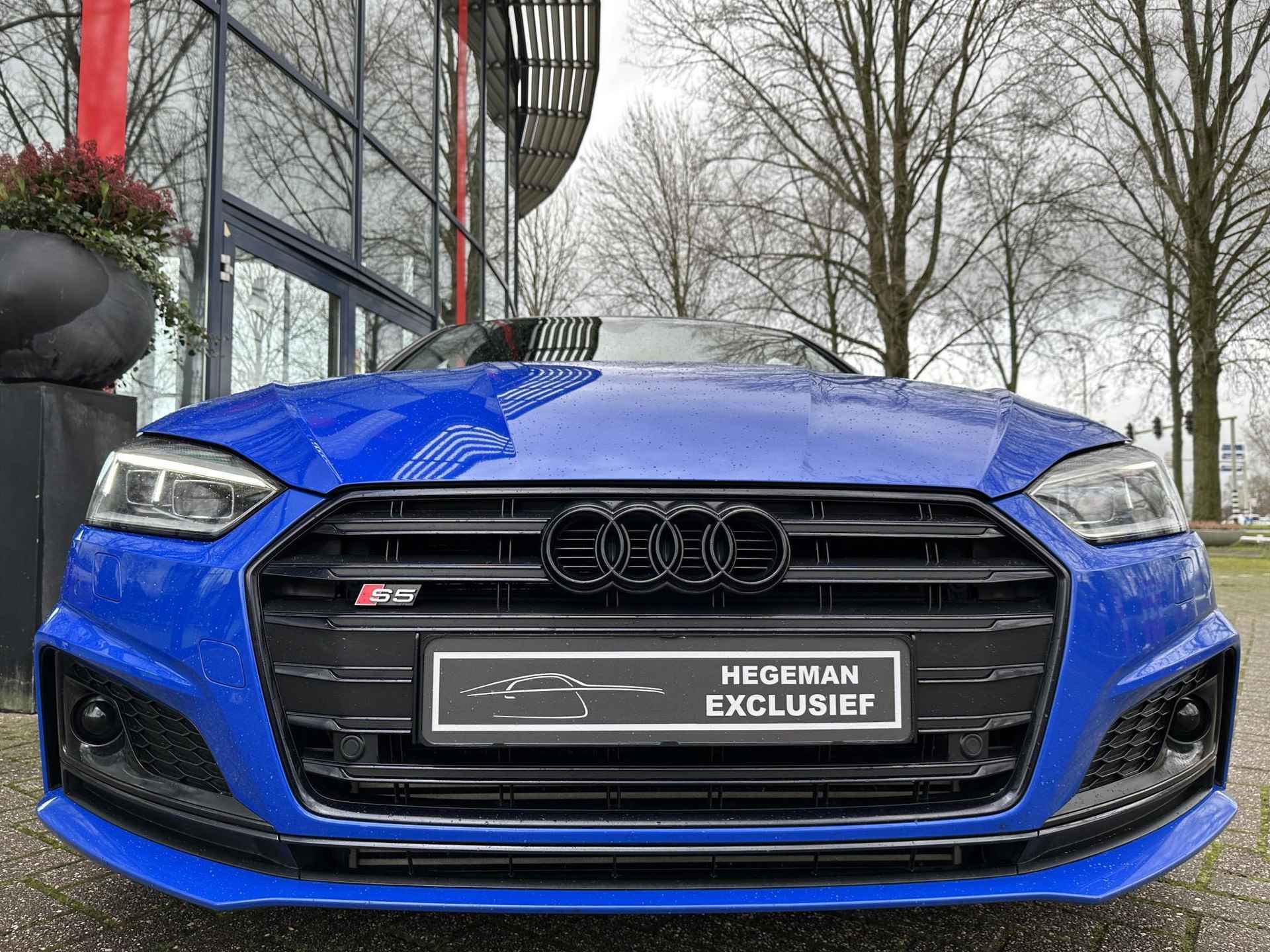 Audi S5 Coupé 3.0 TFSI quattro Pro Line Plus | Camera | Adapt. Cruise | NOGARO BLUE | Virtual Dash | RS Zetels | B&O - 12/47