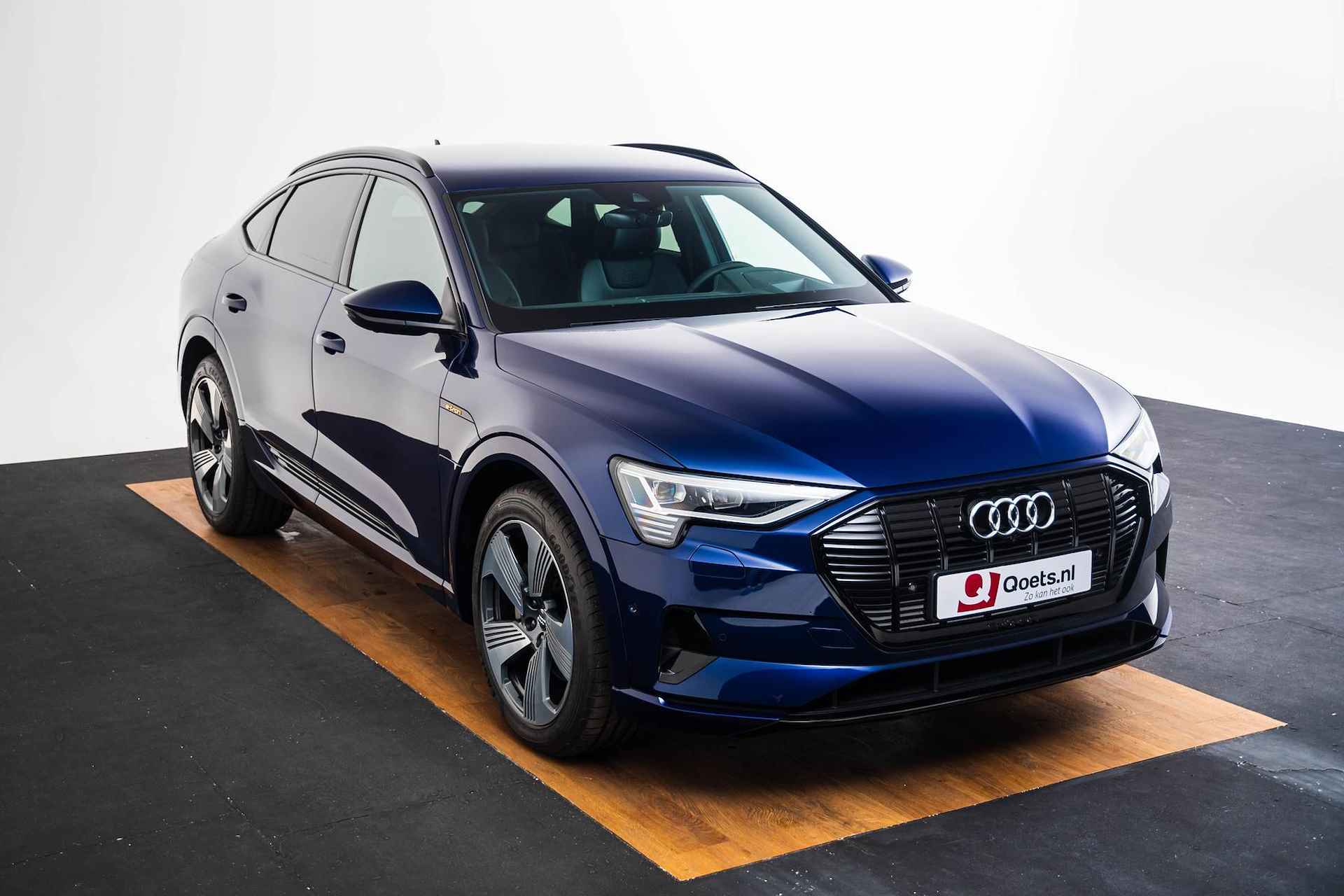 Audi e-tron Sportback 55 quattro Business edition 95 kWh Trekhaak - S-line interieur - 360° cameras - head up - Stoelverwarming voor/achter - Verkeersbordherkenning - Comfortsleutel - Privacy glas - - 32/81