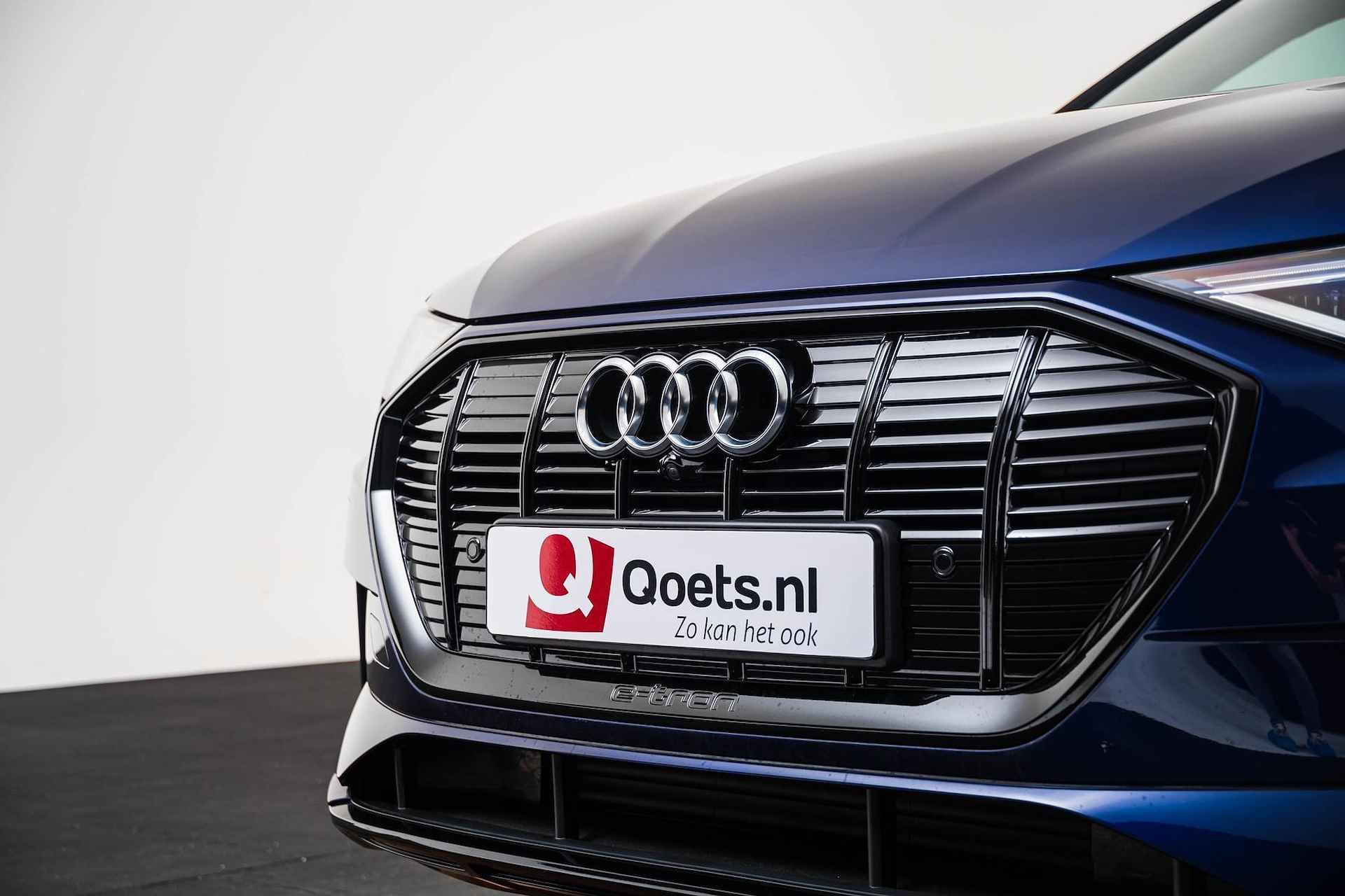 Audi e-tron Sportback 55 quattro Business edition 95 kWh Trekhaak - S-line interieur - 360° cameras - head up - Stoelverwarming voor/achter - Verkeersbordherkenning - Comfortsleutel - Privacy glas - - 42/81