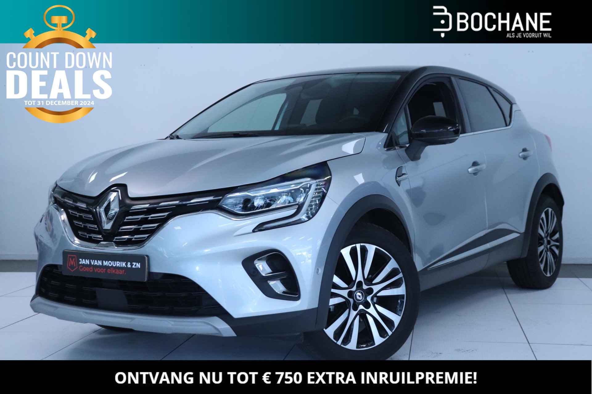 Renault Captur 1.3 Mild Hybrid 160 EDC Iconic Automaat | BOSE Audio | Leder | 360° Camera | - 1/41