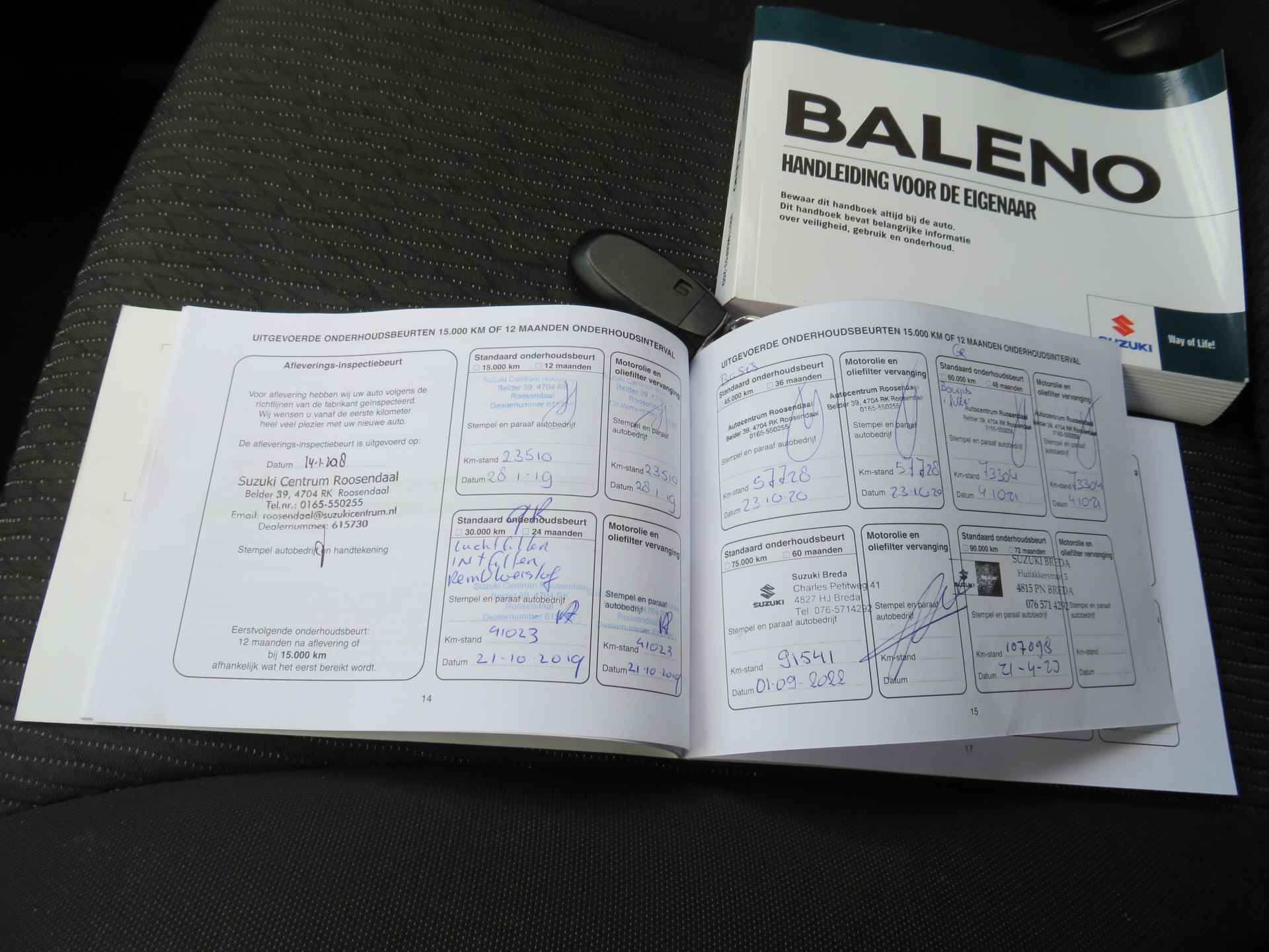 Suzuki Baleno 1.0 Boosterjet High Executive, 1e Eig. Dealer onderhouden, Keyless, Navi, Camera, Climate/Cruise-Control - 30/37