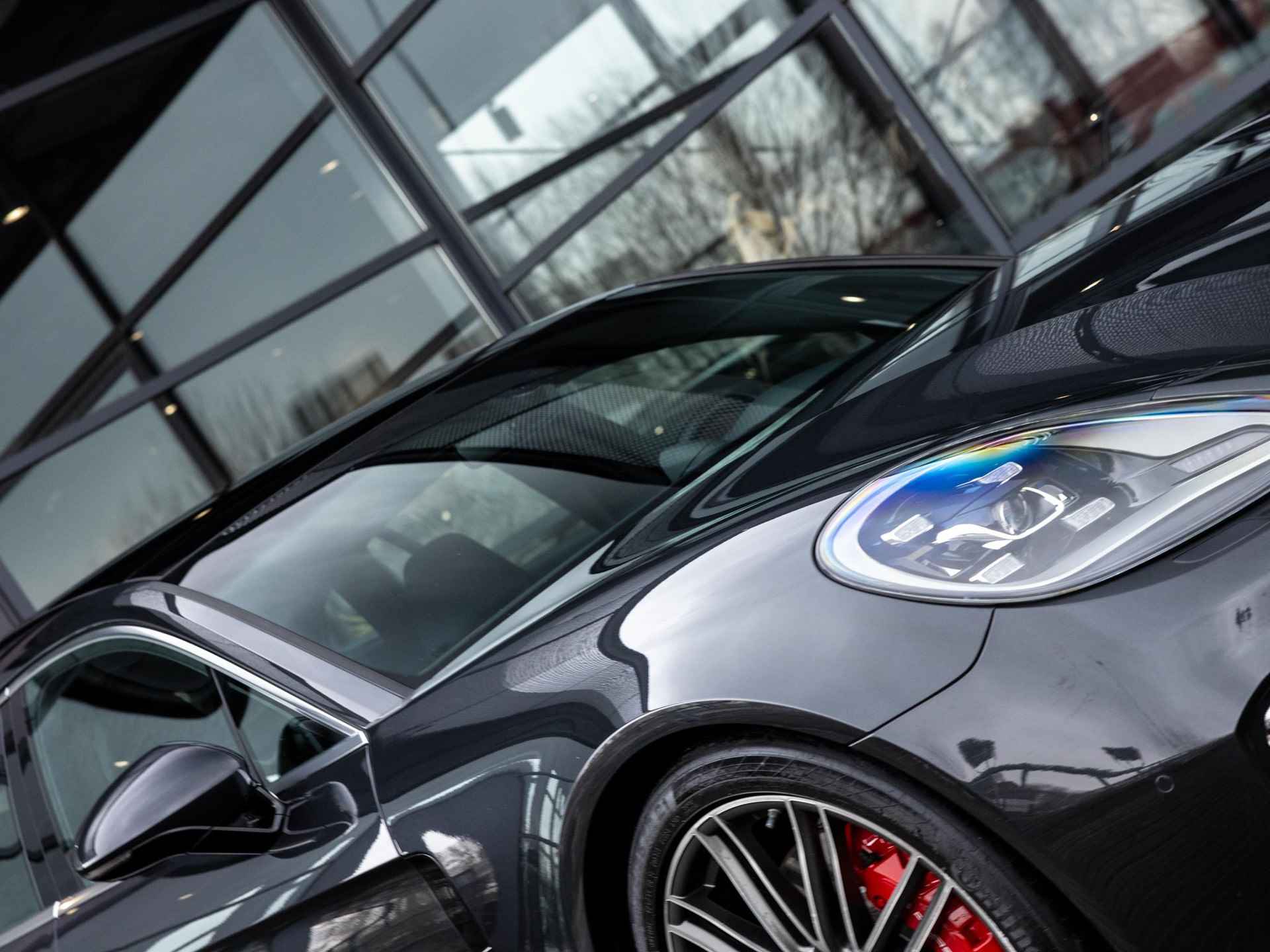 Porsche Panamera Sport Turismo 2.9 4 E-Hybrid | SPORTDESIGN | SPORTCHRONO | SOFTCLOSE | BOSE | PANORAMA/SCHUIF-KANTELDAK | PASM LUCHTVERING | SPORTUITLAATSYSTEEM | NL AUTO | VULKAANGRIJS | 21INCH | - 10/49