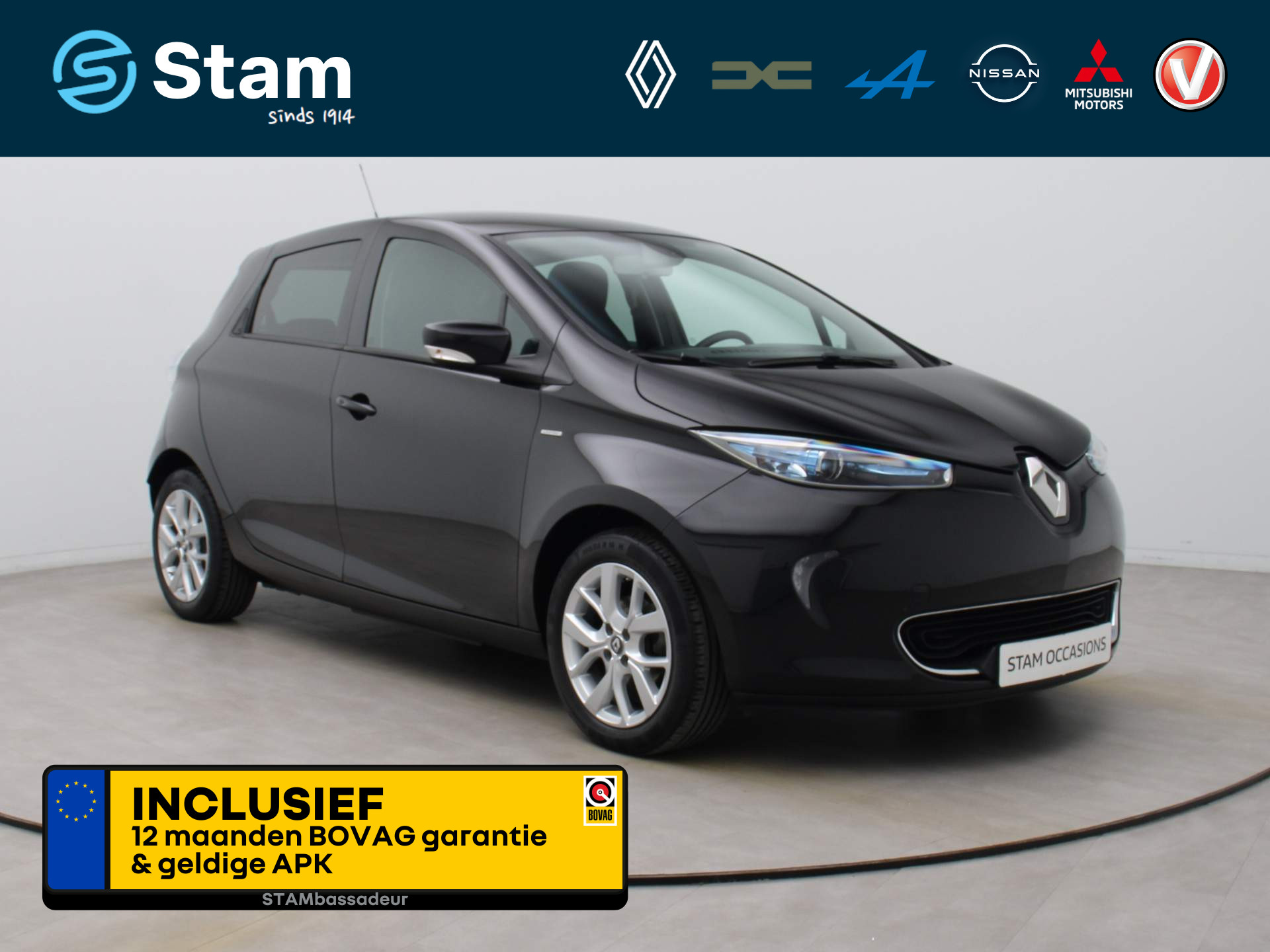 Renault ZOE R110 Limited 41 kWh KOOPBATTERIJ Camera | Climate | Navi | Parksens. achter