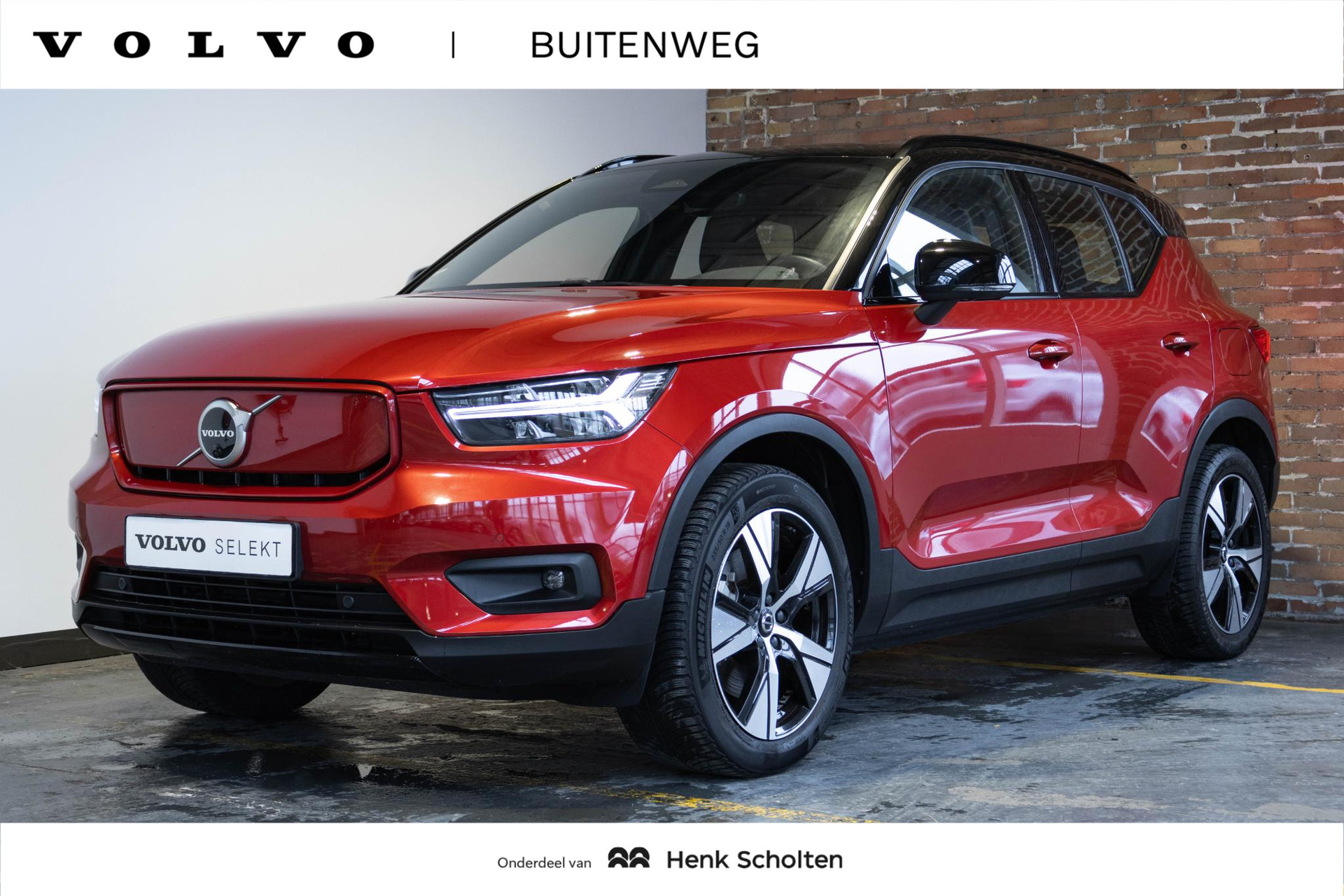 Volvo XC40 Recharge P8 AWD R-Design, | Dealeronderhouden | 360° Camera | Elektrisch verstelbare voorstoelen + bestuurdersstoel met geheugen | Voorstoelen/stuur verwarmd | Harman/Kardon audio systeem | Draadloze telefoonoplader | Lederen bekleding | 19'' Lichtmetalen velgen | Parkeerverwarming