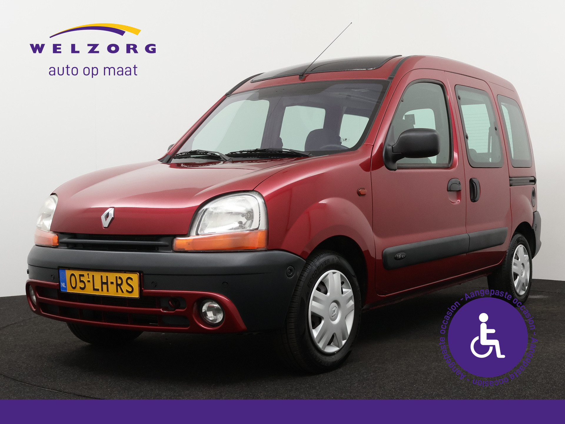 Renault Kangoo 1.6 16V Direct leverbaar! Rolstoelauto