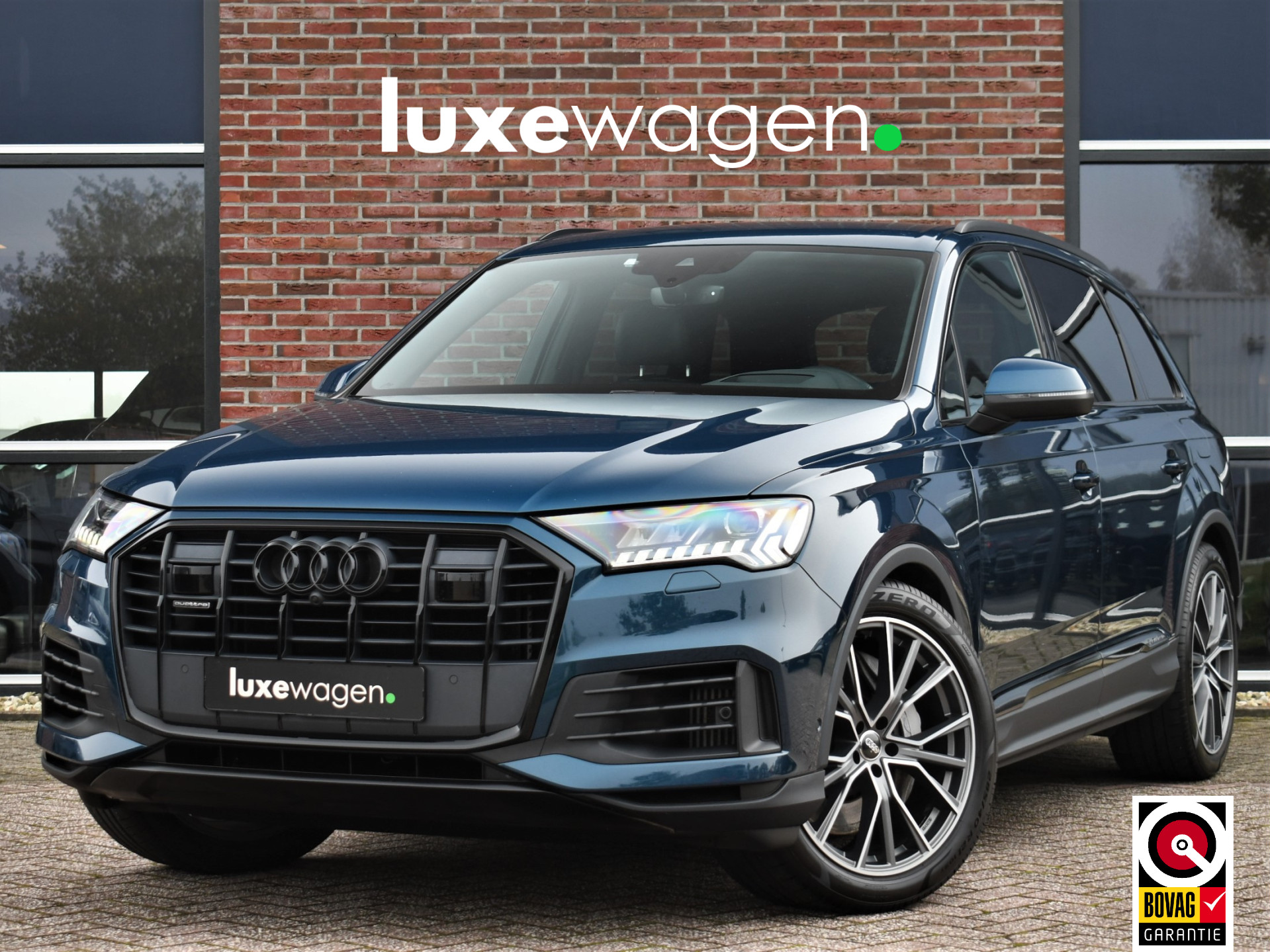 Audi Q7 55 TFSI e 380pk quattro Trekh ACC HUD Laser 21inch Luchtv