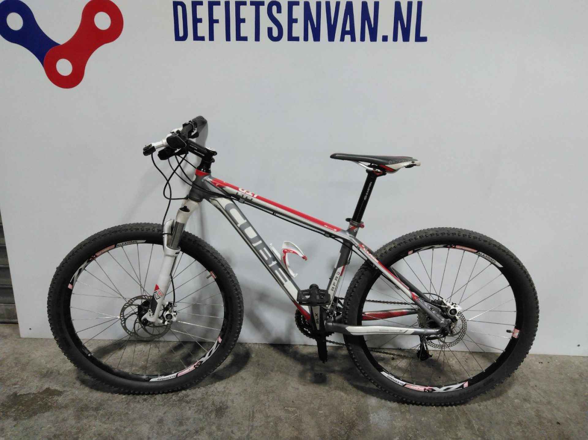 Cube RFR LTD 26" Heren Wit/rood/grijs 41cm - 4/4