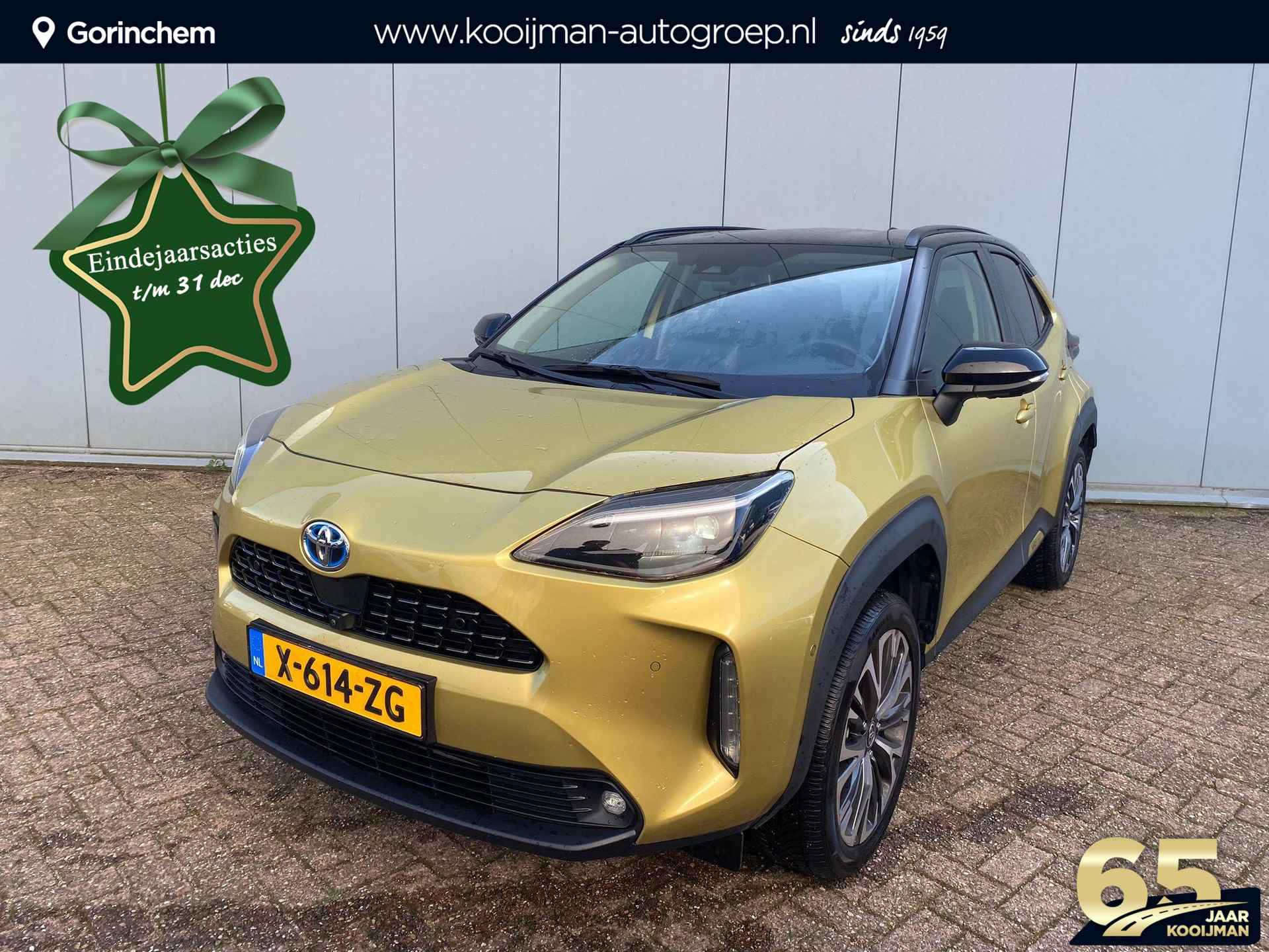 Toyota Yaris Cross 1.5 Hybrid Executive AWD | 1e Eigenaar | 360° Camera | Navigatie | Stoelverwarming | Trekhaak | Bi-Tone zwart dak| Half Leder | Dodehoek detectie | Keyless | - 1/19