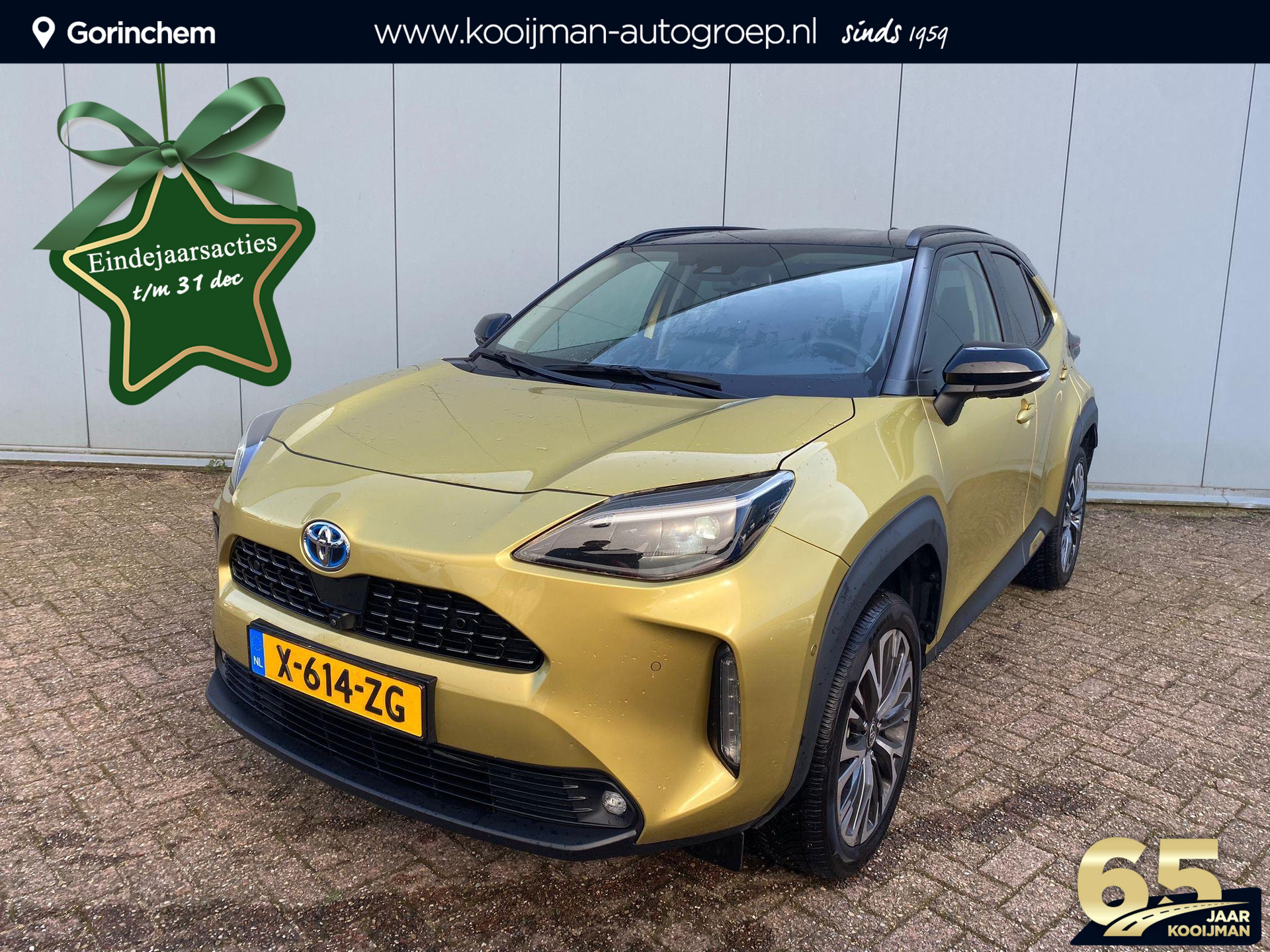 Toyota Yaris Cross 1.5 Hybrid Executive AWD | 1e Eigenaar | 360° Camera | Navigatie | Stoelverwarming | Trekhaak | Bi-Tone zwart dak| Half Leder | Dodehoek detectie | Keyless |