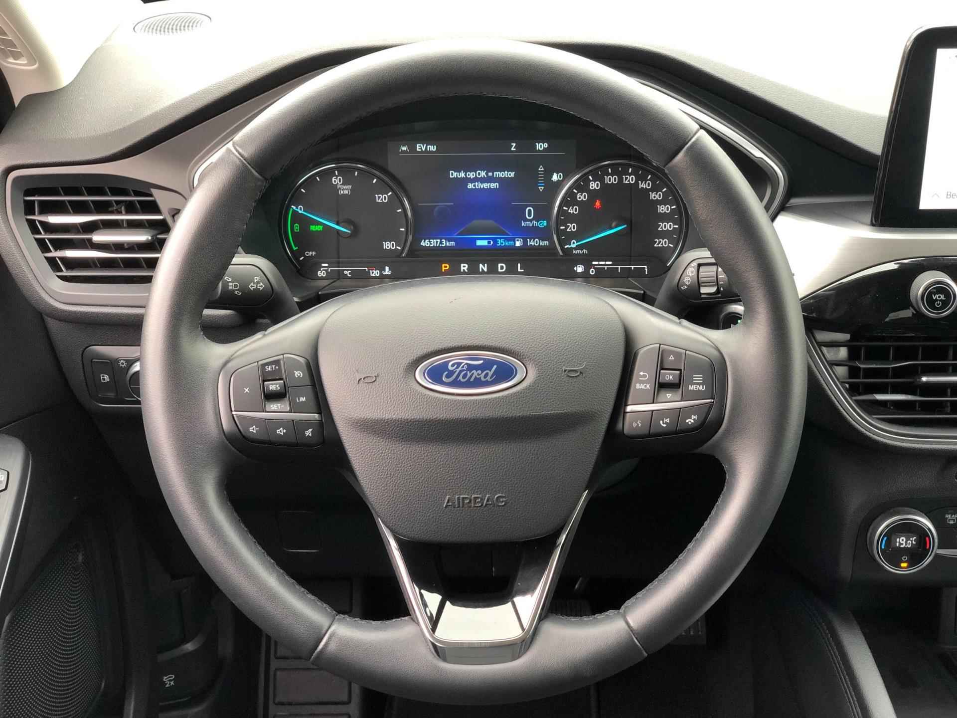 Ford KUGA 2.5 PHEV Titanium 225PK! | Navi, PDC, Cruise, Apple/Android, Climate | 'Chrome Blue' - 16/55