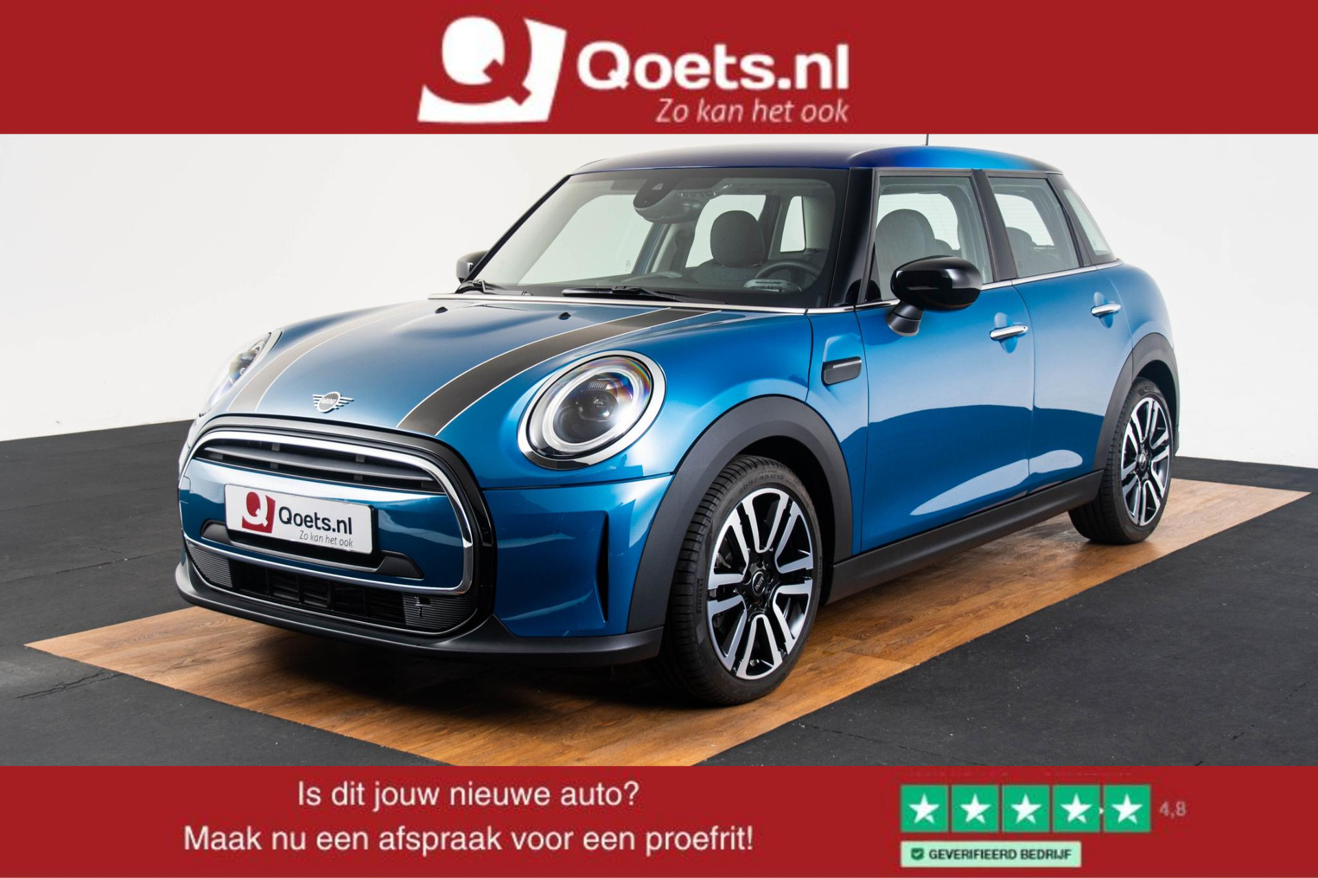 Mini Mini 5-deurs Cooper Classic Stoelverwarming - Comforttoegang - Achteruitrijcamera - Driving Assistant - 17"