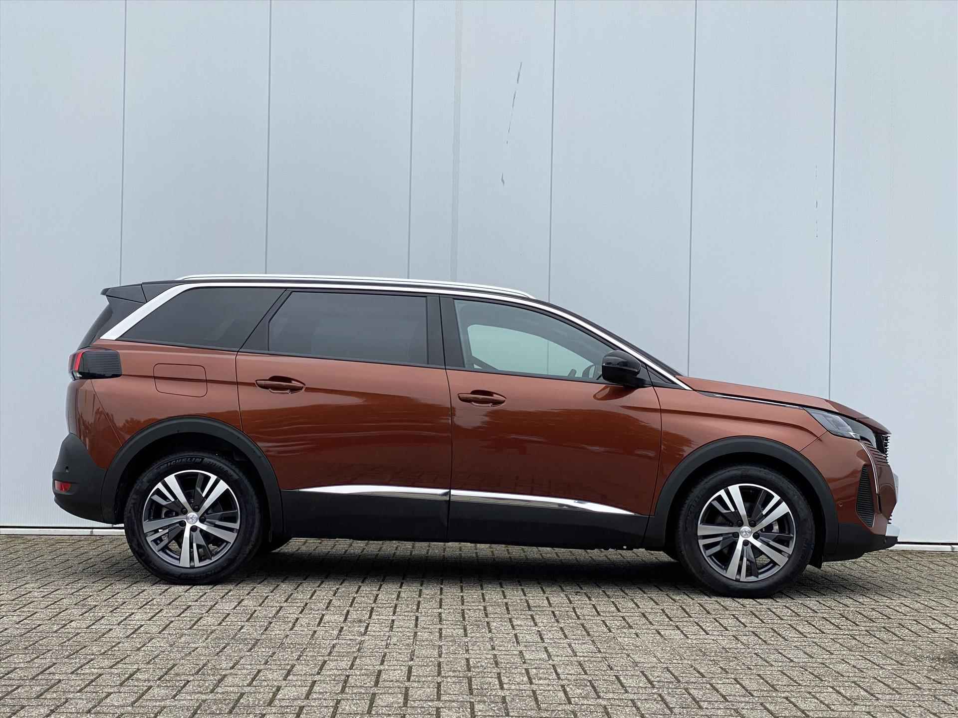 PEUGEOT 5008 1.2 PureTech 130pk Automaat Allure Pack Business | Navigatie | CarPlay | Camera Voor + Achter | 7 zits | - 4/50