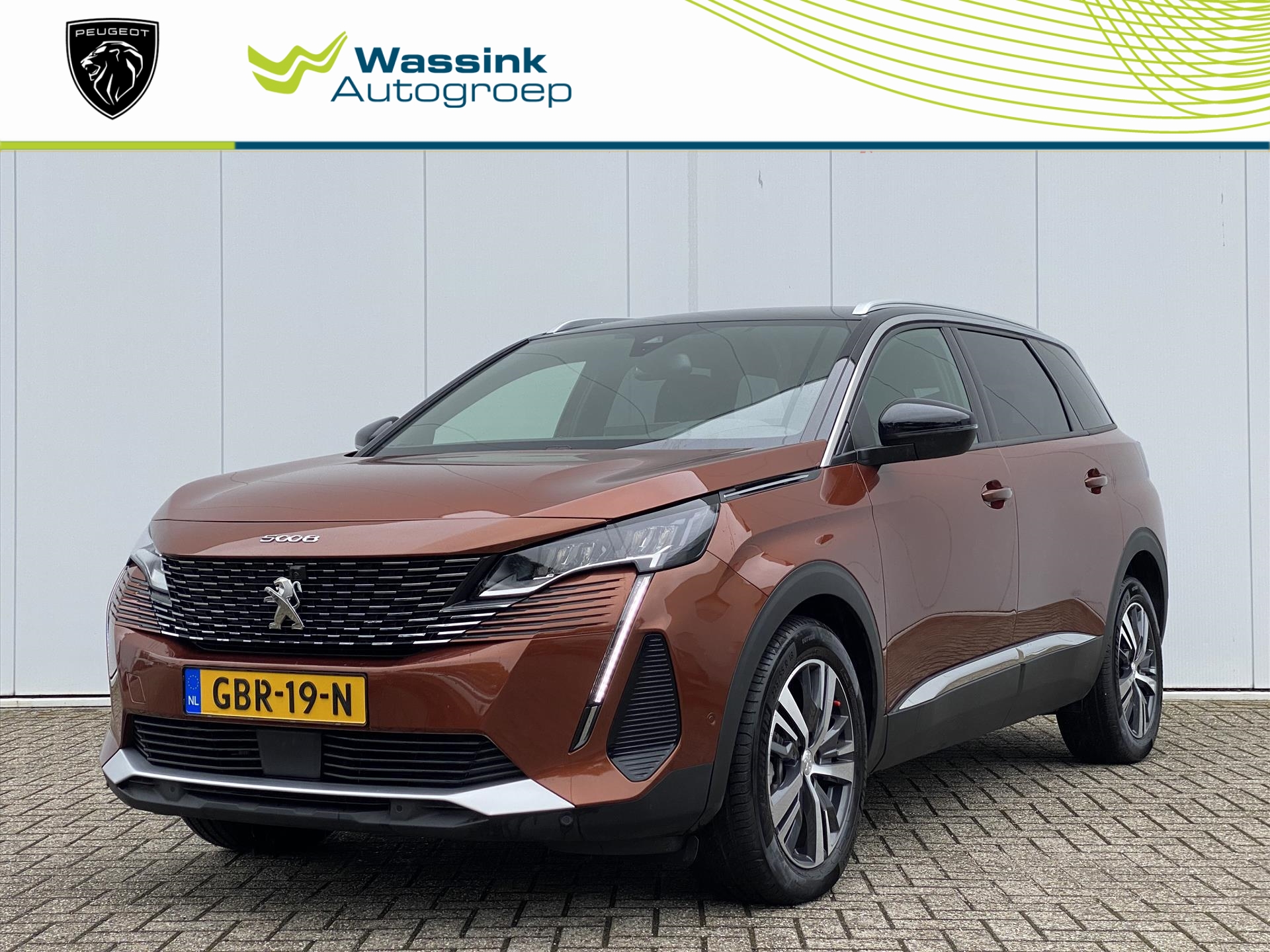 PEUGEOT 5008 1.2 PureTech 130pk Automaat Allure Pack Business | Navigatie | CarPlay | Camera Voor + Achter | 7 zits |