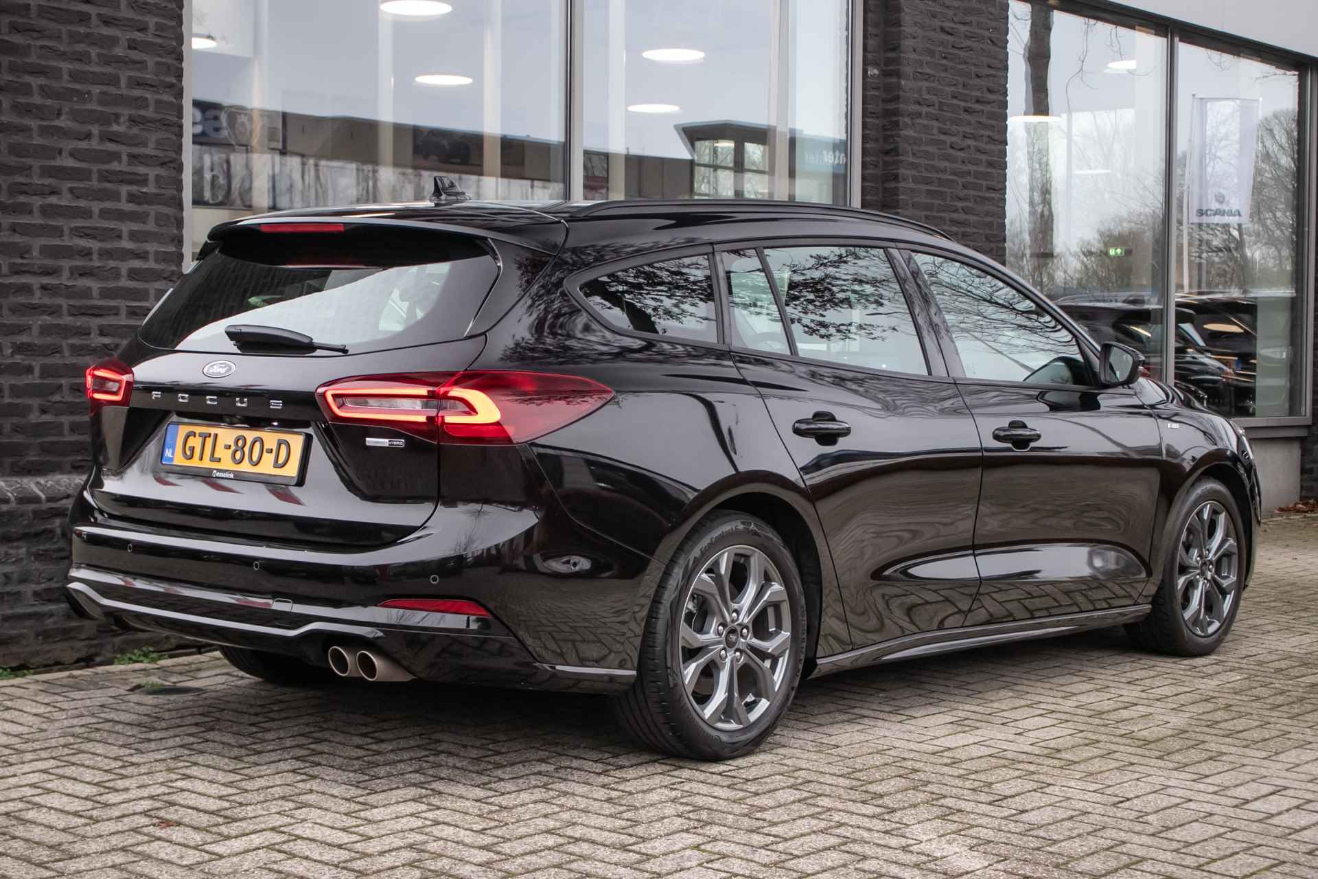 Ford FOCUS Wagon 1.0 EcoBoost Hybrid ST Line - All-in rijklrprs | Carplay | Adpt. cruise | Camera | Dode herk. - 3/34