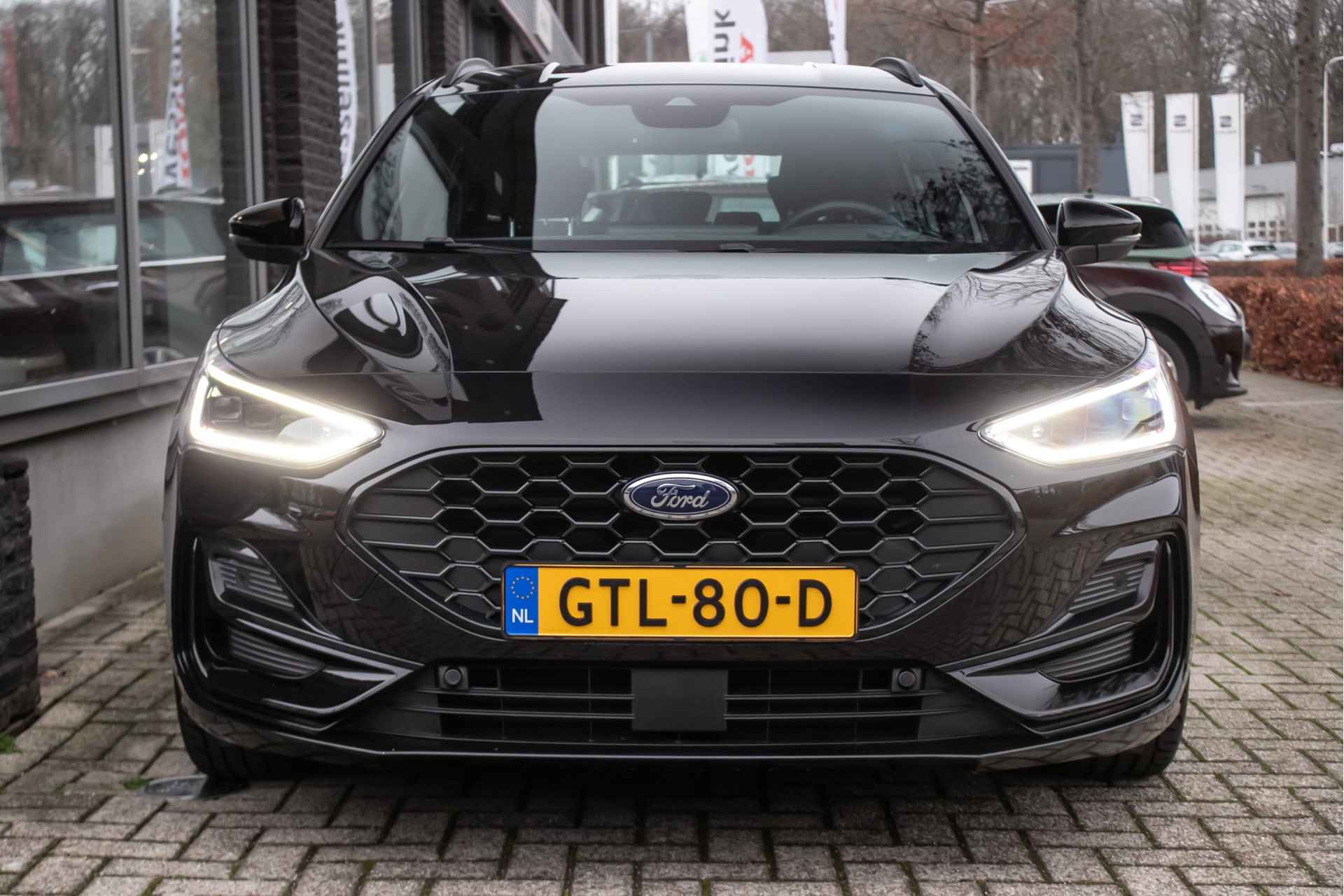 Ford FOCUS Wagon 1.0 EcoBoost Hybrid ST Line - All-in rijklrprs | Carplay | Adpt. cruise | Camera | Dode herk. - 9/34